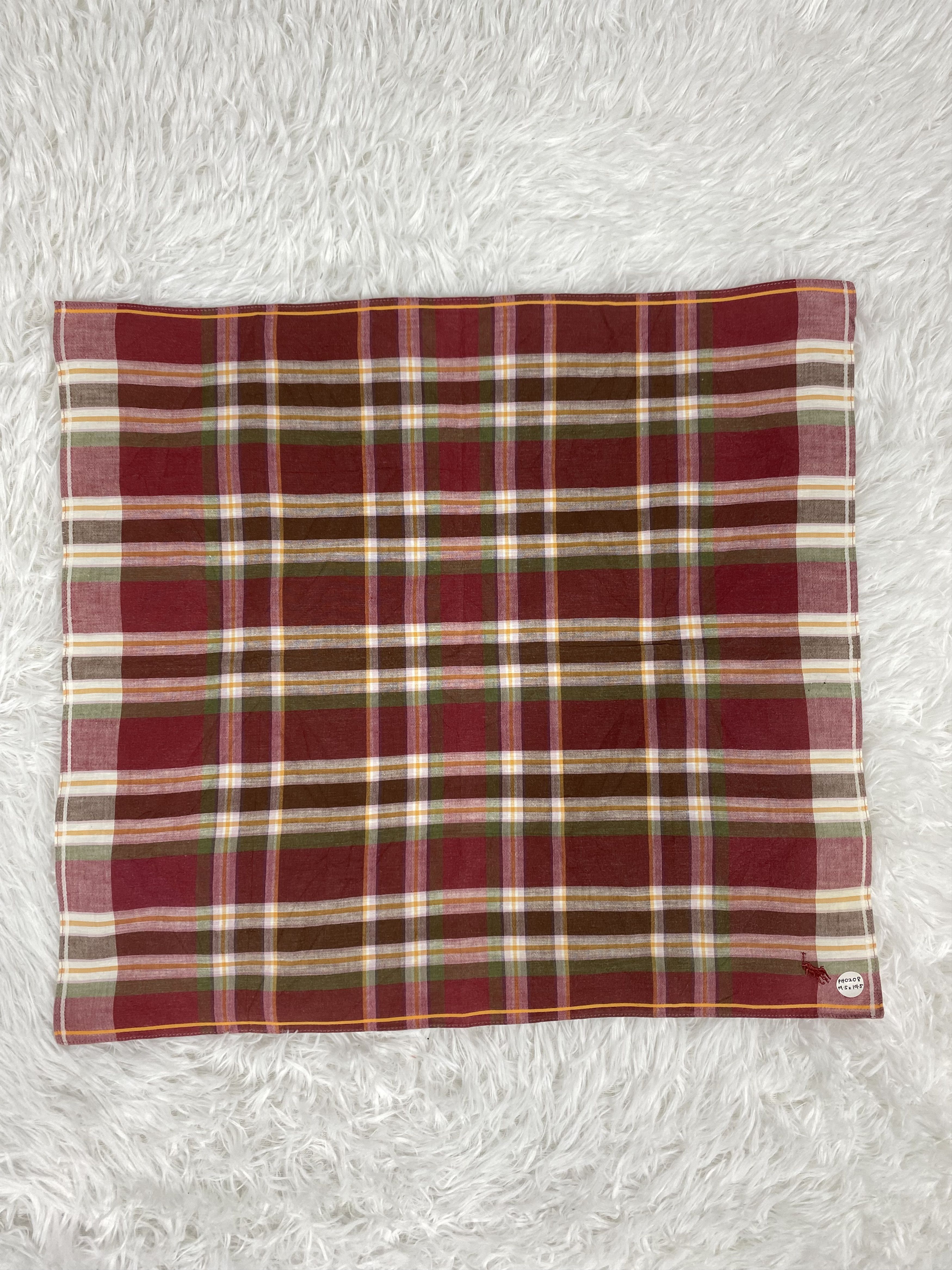 Polo Ralph Lauren × Vintage Vintage Polo Ralph Lauren Handkerchief Neckerchief PH208 Size ONE SIZE - 3 Thumbnail