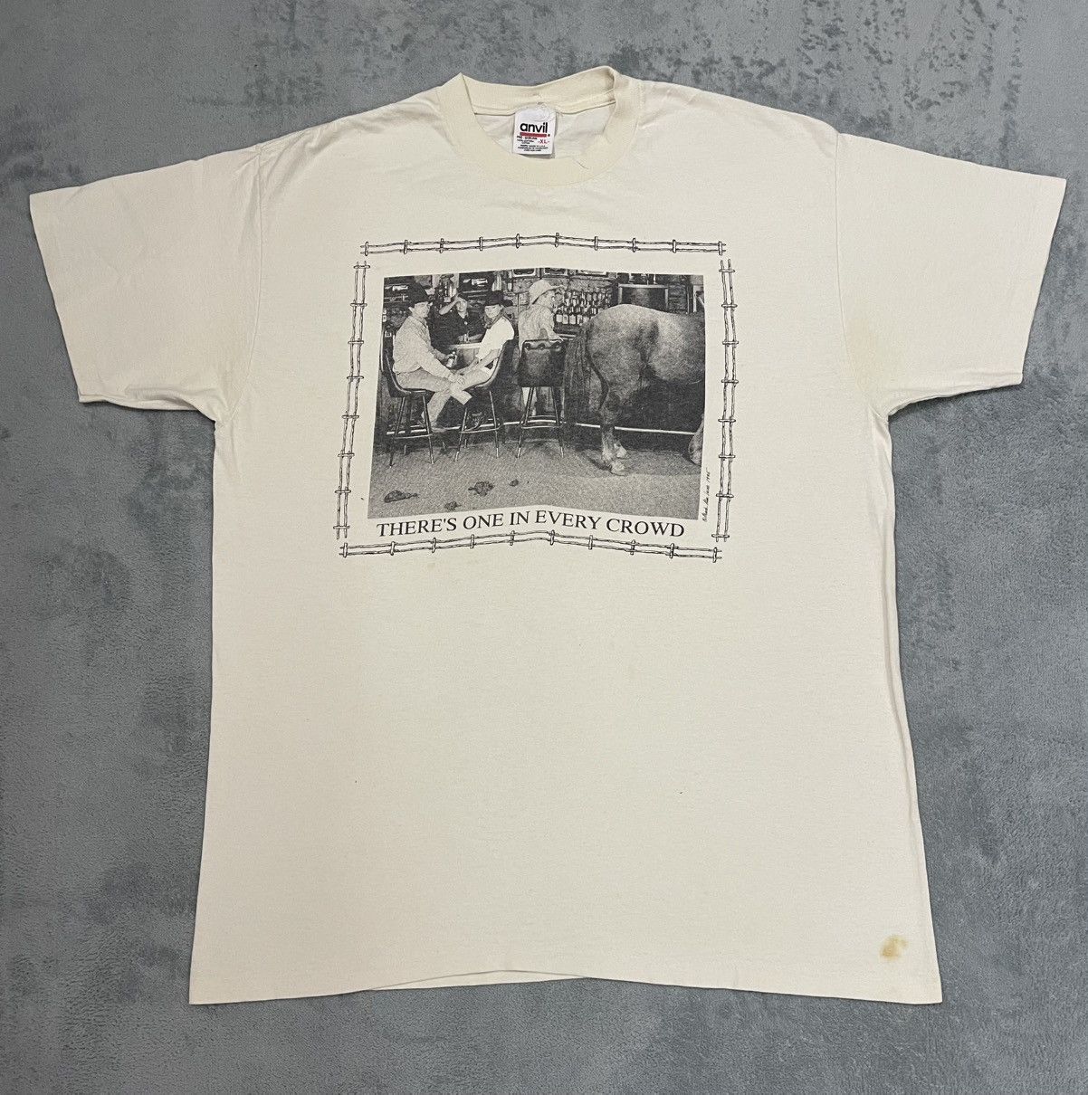 Vintage VINTAGE MOVIE THERE’S ONE IN EVERY CROWD Size US XL / EU 56 / 4 - 2 Thumbnail