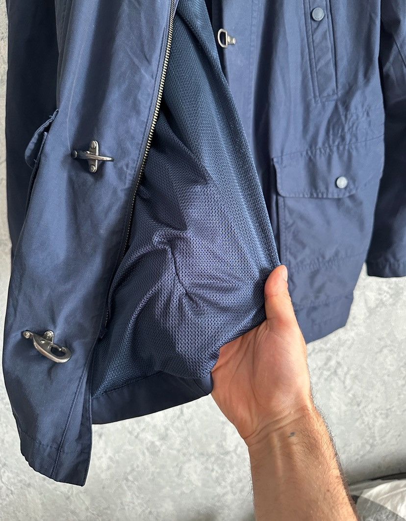 Vintage Hugo Boss fireman buckle coat jacket XL navy Size US XL / EU 56 / 4 - 10 Thumbnail