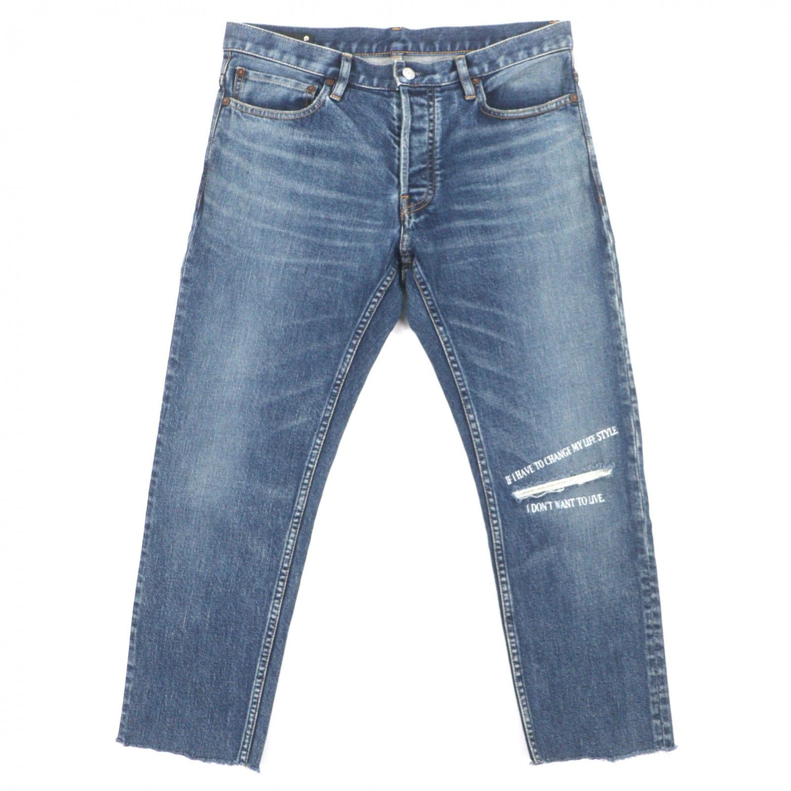 Other Other MINEDENIM Cotton Denim Pants Textile Jeans FPK107N DUTY FREE for USA Size ONE SIZE - 1 Thumbnail