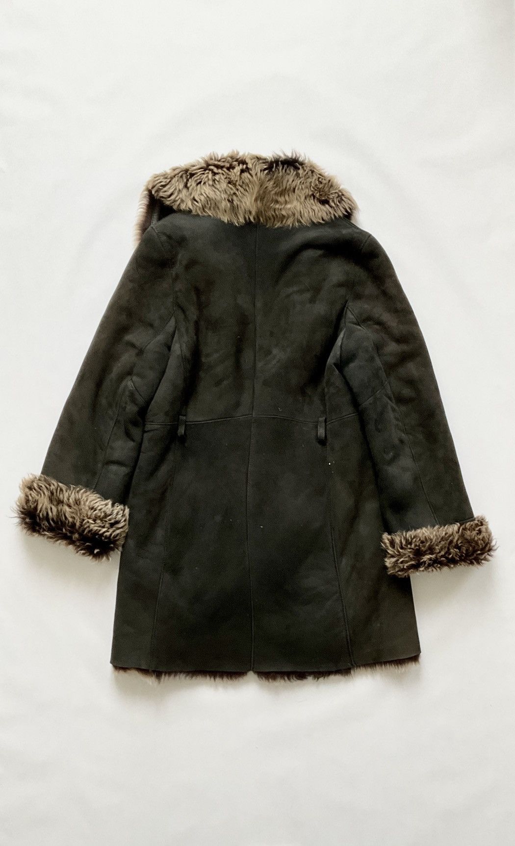 Vintage Vintage coat in daim with fur lining Size S / US 4 / IT 40 - 5 Thumbnail