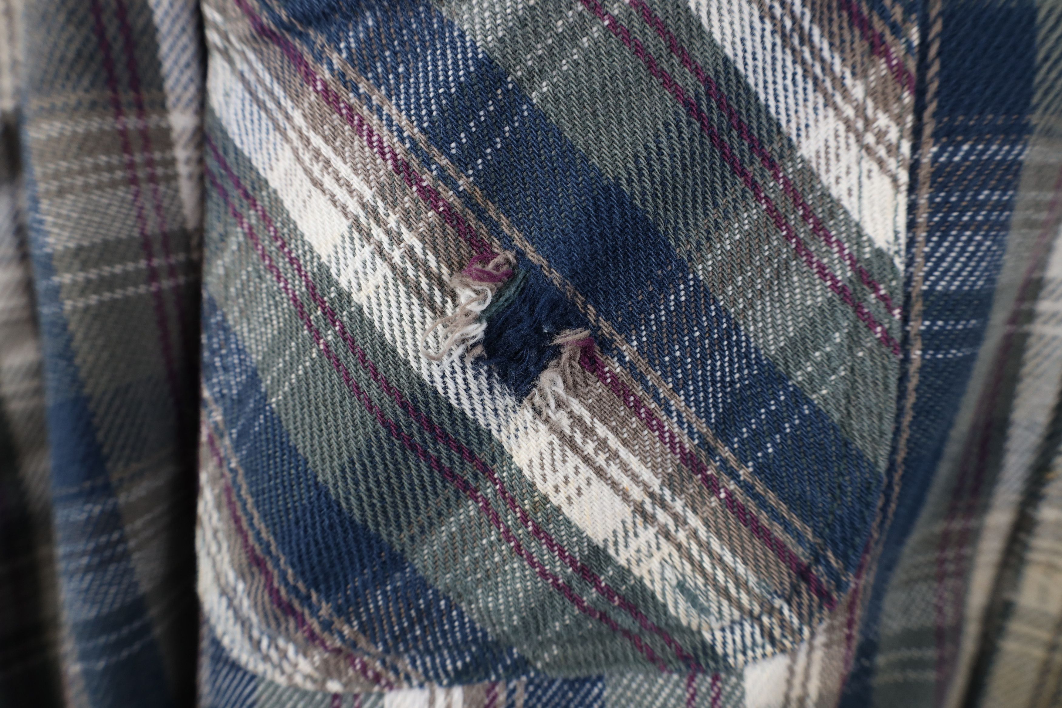 Vintage Vintage 90s OshKosh B'Gosh Heavy Flannel Button Down Shirt Size US XXL / EU 58 / 5 - 5 Thumbnail