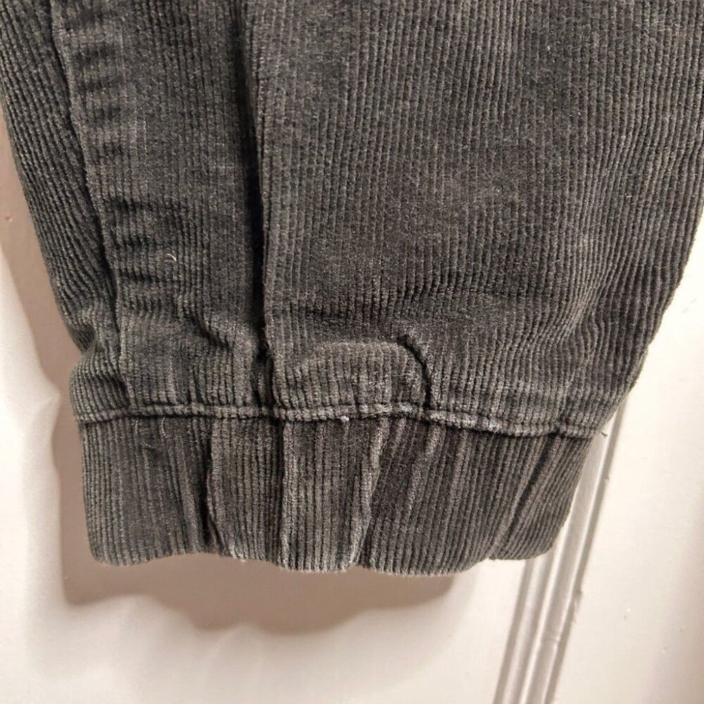 Zara Men’s Zara Grey Corduroy Pants with Elasticized Waist and A Size US 29 - 5 Thumbnail