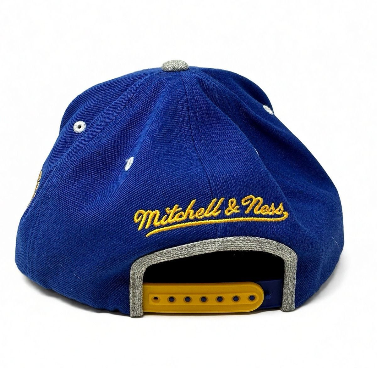 Other Mitchell & Ness Golden State Warriors Script Snapback Hat OS Size ONE SIZE - 3 Thumbnail