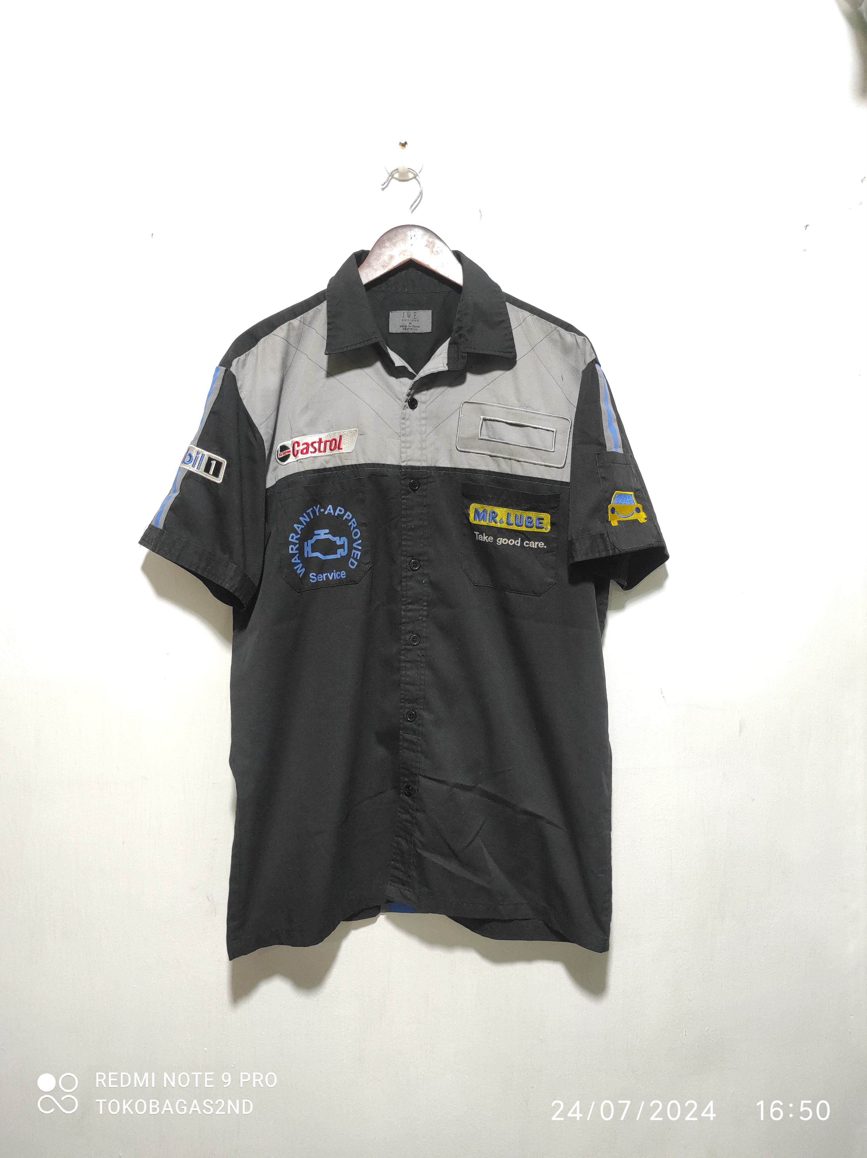 Sports Specialties Castrol Edge racing Shirt Button Up Size US M / EU 48-50 / 2 - 2 Thumbnail