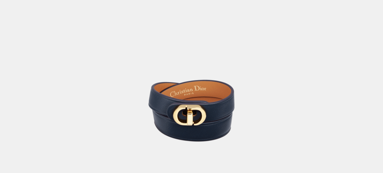 o1w1db10424 Size: OS 30 Montaigne Double Bracelet in Blue