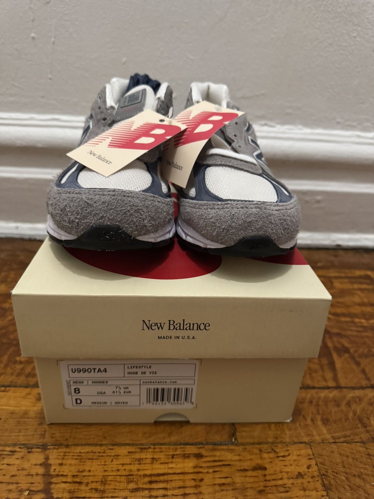 Aime Leon Dore × New Balance Aimé Leon Dore x New Balance MiUSA 990 “Grey Day” Size US 8 / EU 41 - 1 Thumbnail