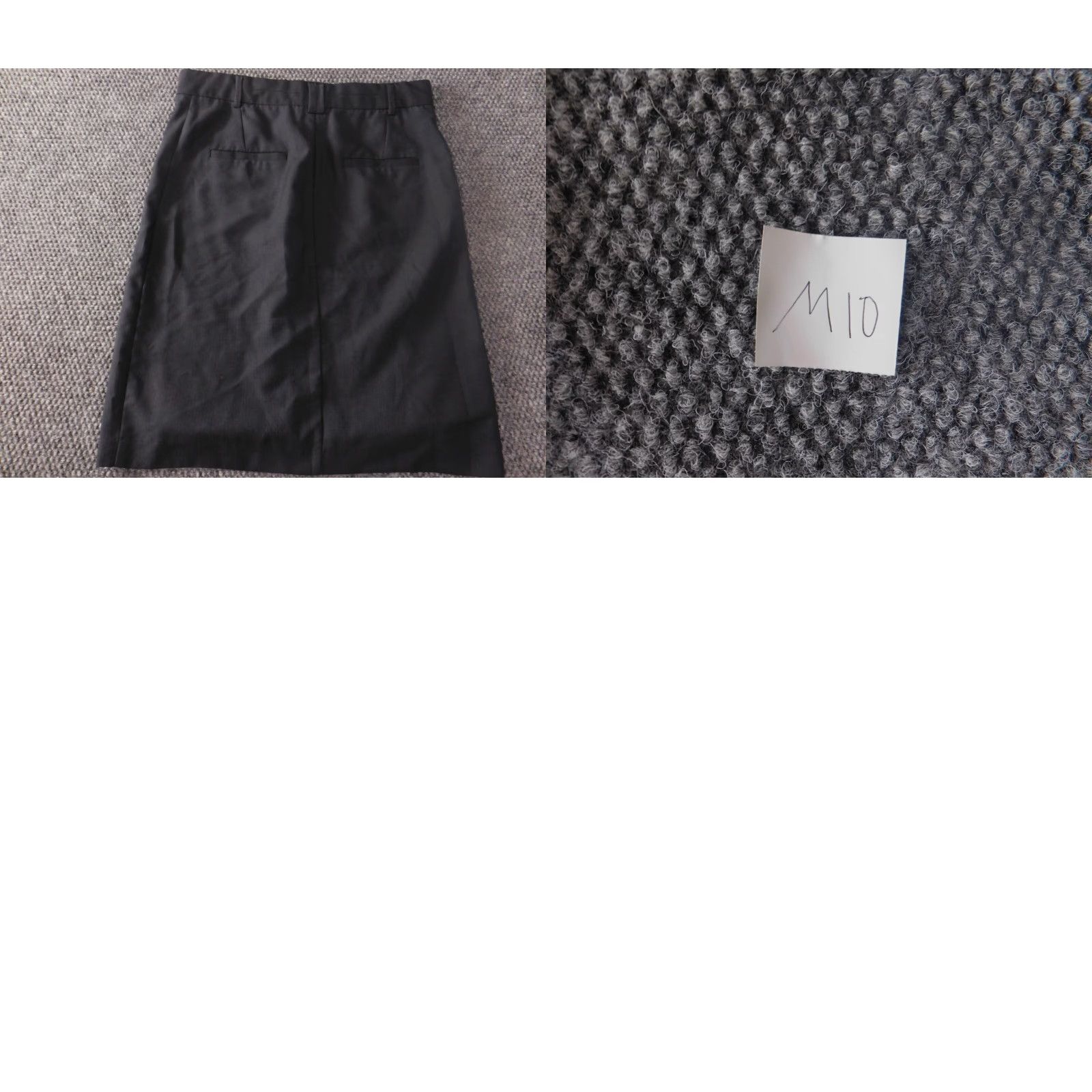 Gap MNG Mango Skirt Womens brown 6 Black A-line Zip Casual designer Denim Solid Medium Polyester Knee Length Lined Button Vintage No Size 28" / US 6 / IT 42 - 8 Thumbnail
