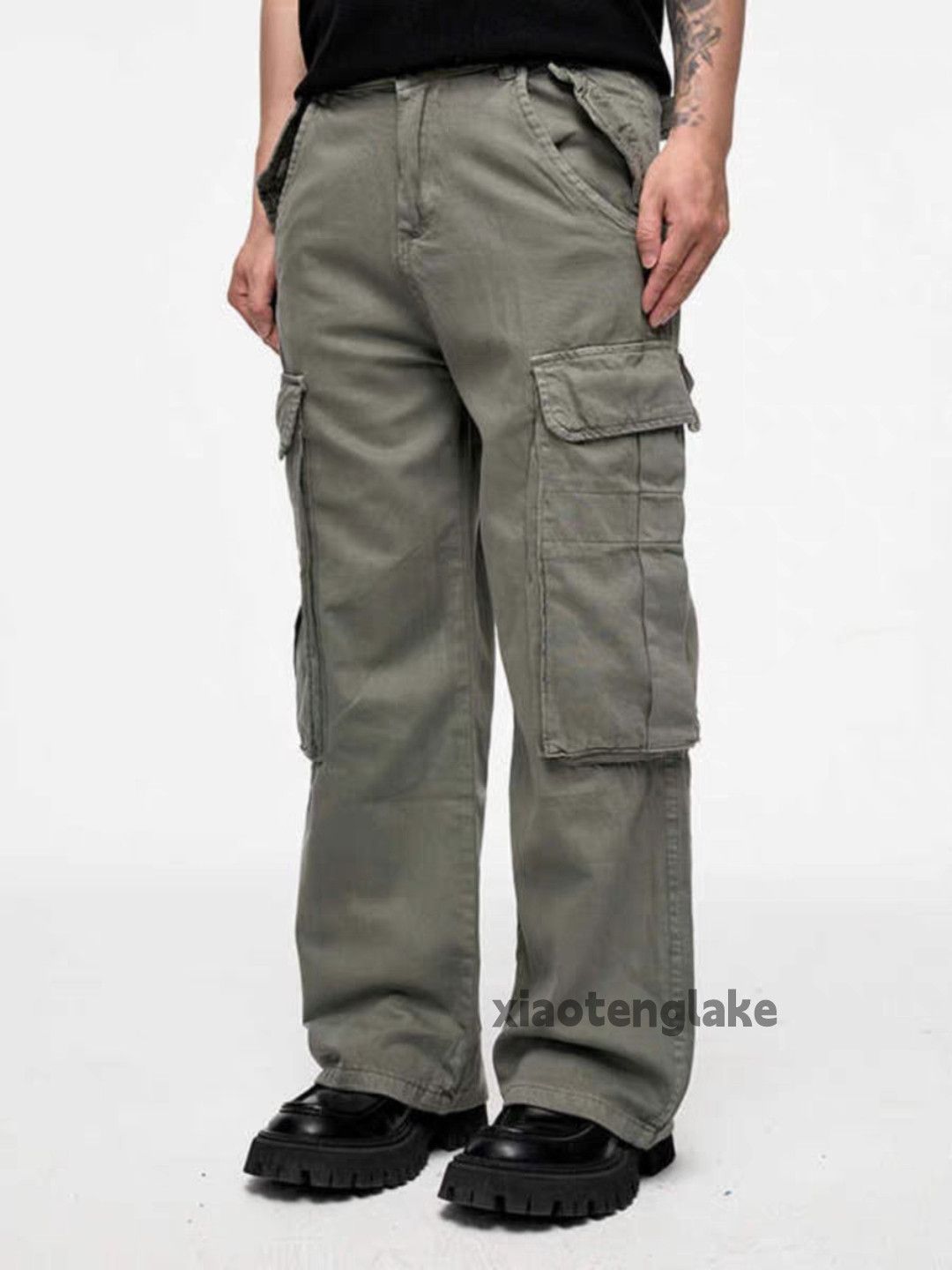 Designer × Japanese Brand × Vintage washed faded cleanfit military outdoor cargo pants Size US 30 / EU 46 - 2 Thumbnail