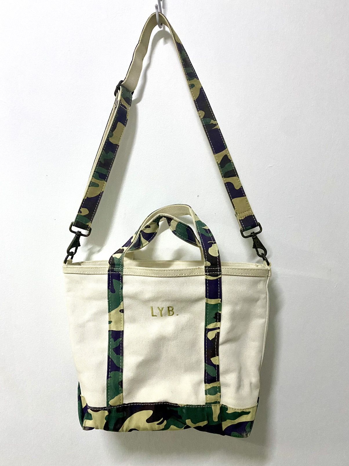 L.L. Bean Vintage Ll bean Canvas tote/sling bag Size ONE SIZE - 1 Thumbnail