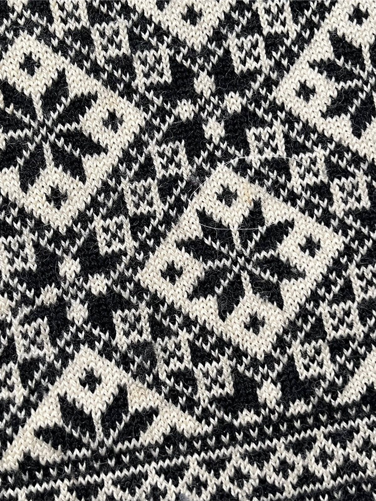 Vintage Wool Winter Heavy -Kniwear Sweater Basic Figured Size US L / EU 52-54 / 3 - 4 Thumbnail