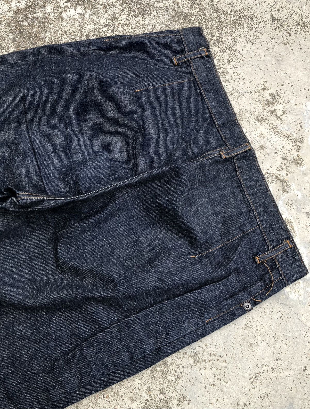 Japanese Brand FLARED RELACHER BLUE JEANS Size 28" / US 6 / IT 42 - 5 Thumbnail
