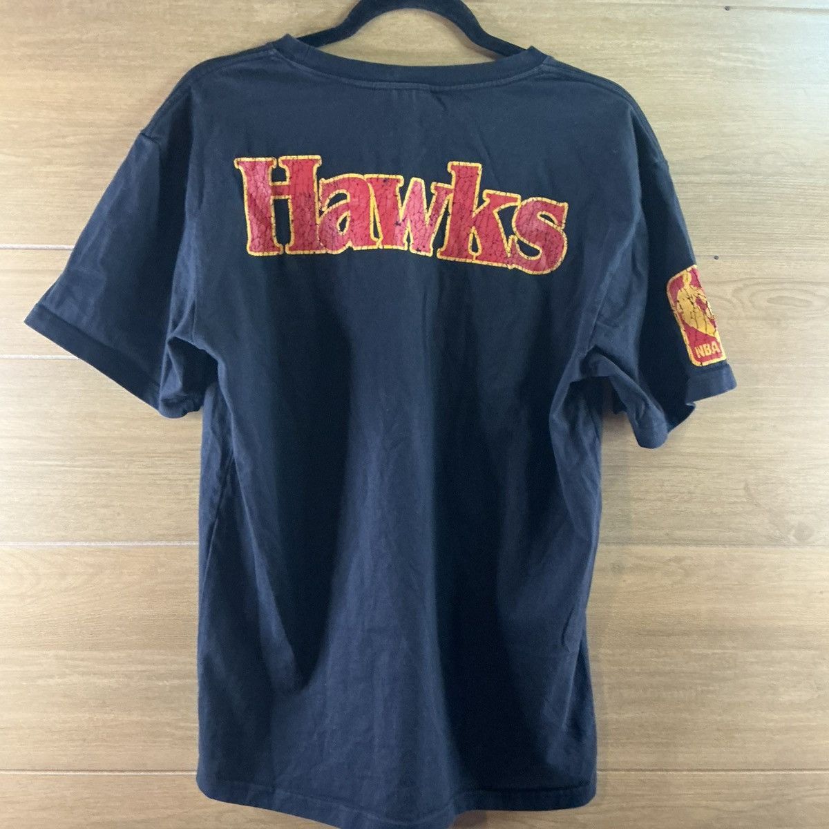 Mitchell & Ness Mitchell & Ness NBA Atlanta Hawks Black T-Shirt Men’s Large Size US L / EU 52-54 / 3 - 3 Thumbnail