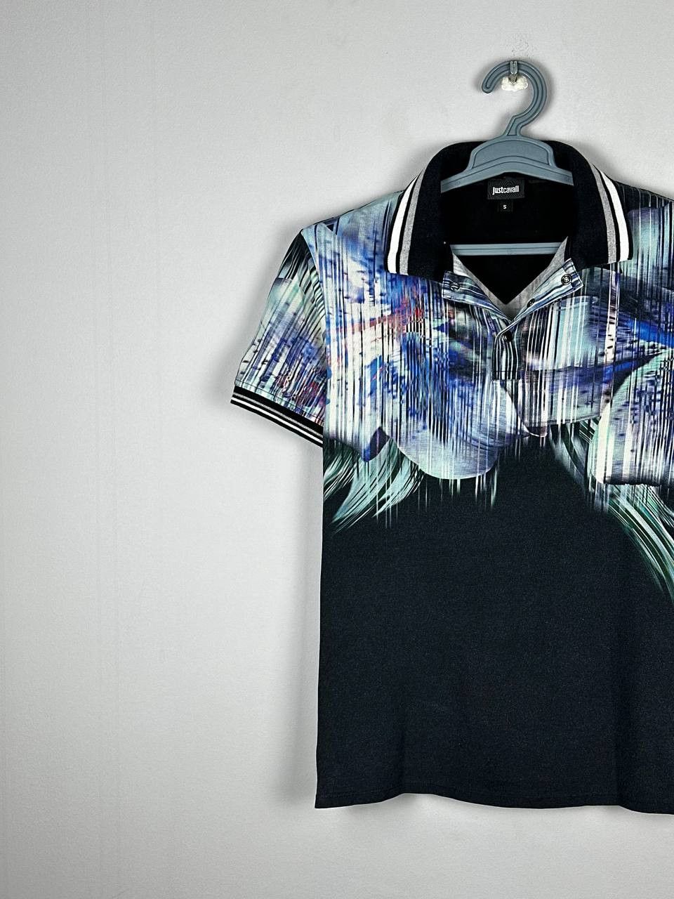 Just Cavalli Just Cavalli Luxury Printed Polo T-Shirt Vintage Size US S / EU 44-46 / 1 - 2 Thumbnail