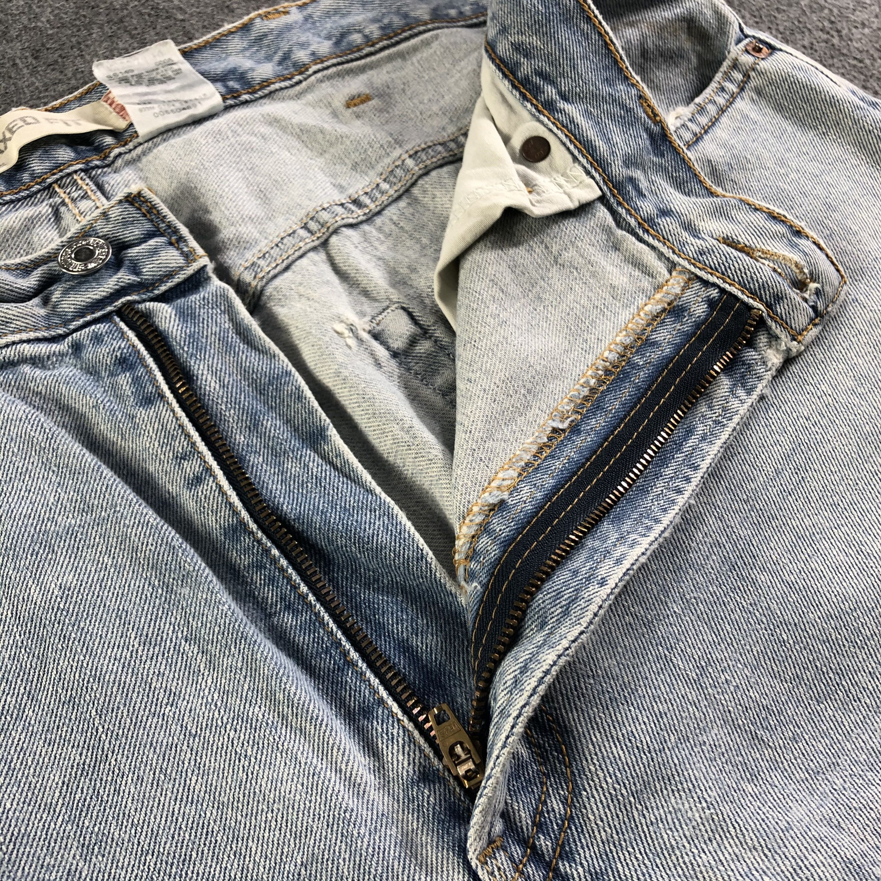 Levi's Vintage Light Wash Levis 550 Jeans-J3162 Size US 38 / EU 54 - 8 Thumbnail