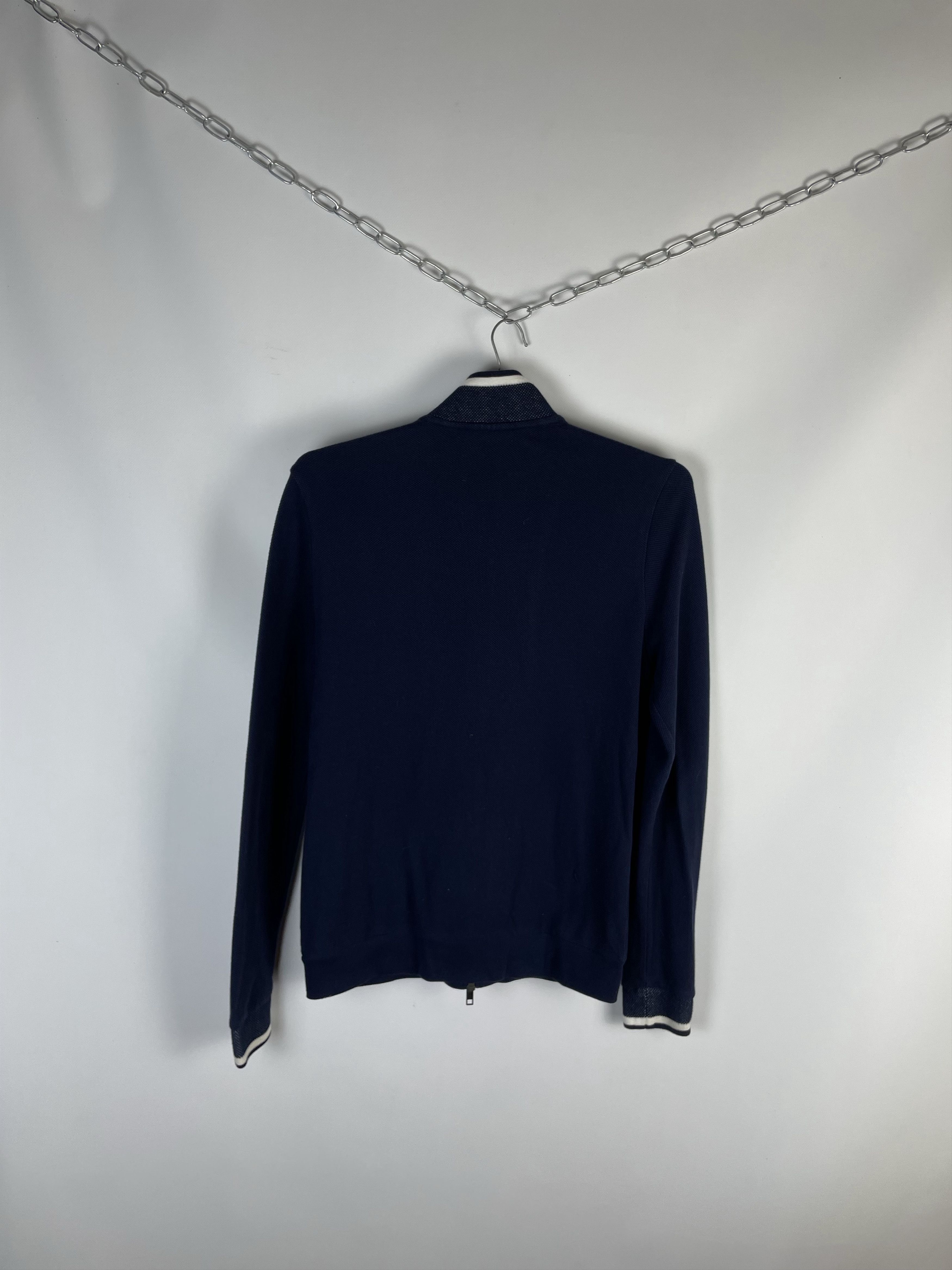 Lacoste Y2K Vintage Lacoste Zip Knitwear Size US S / EU 44-46 / 1 - 9 Thumbnail