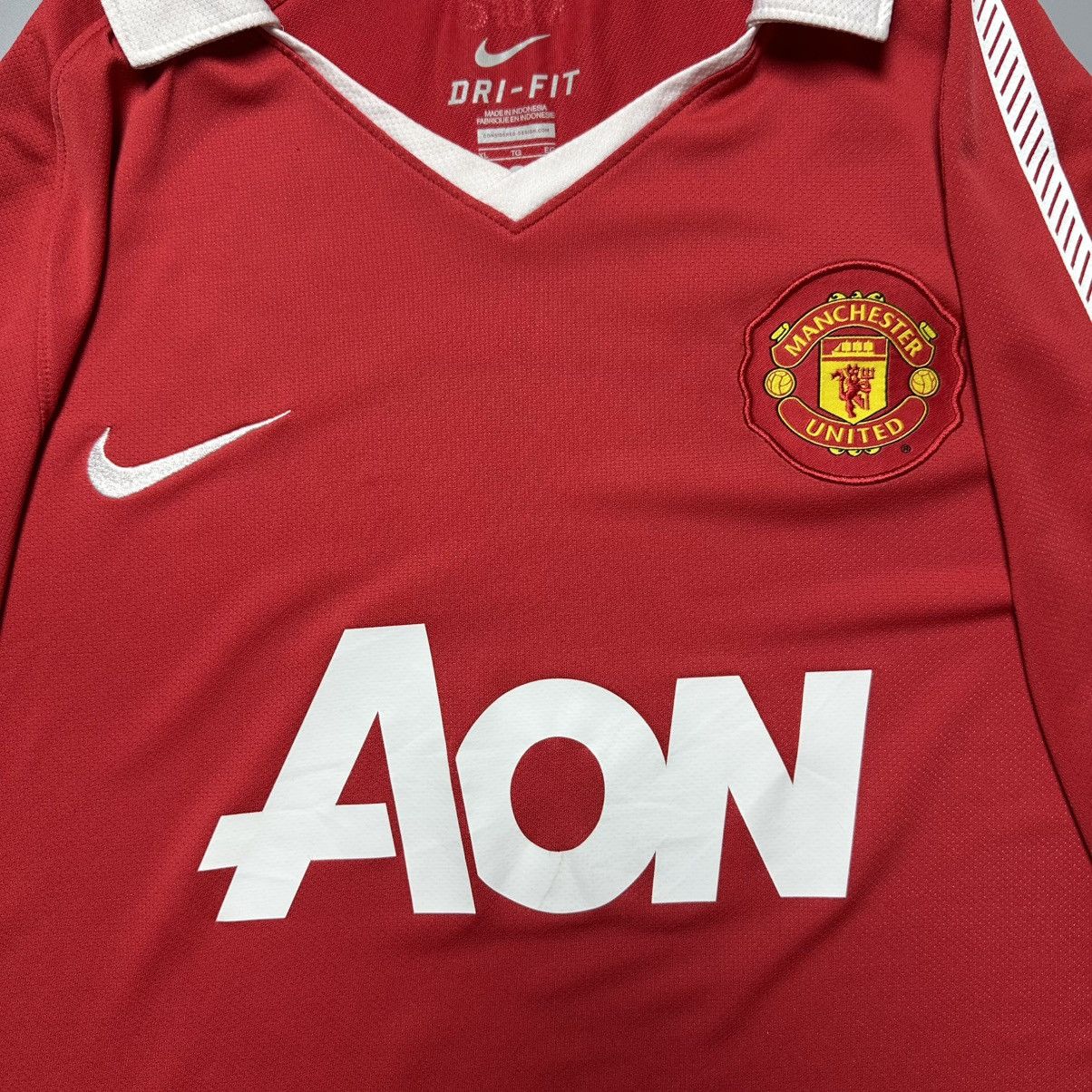 Nike MAN UNITED NIKE 2010/2011 FOOTBALL HOME JERSEY #9 BERBATOV Size US XL / EU 56 / 4 - 3 Thumbnail