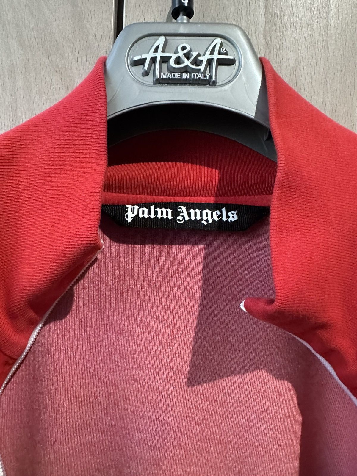 Palm Angels PALM ANGELS TIE DYE VELOUR TRACKSUIT TRACK JACKET - RED Size US S / EU 44-46 / 1 - 3 Thumbnail