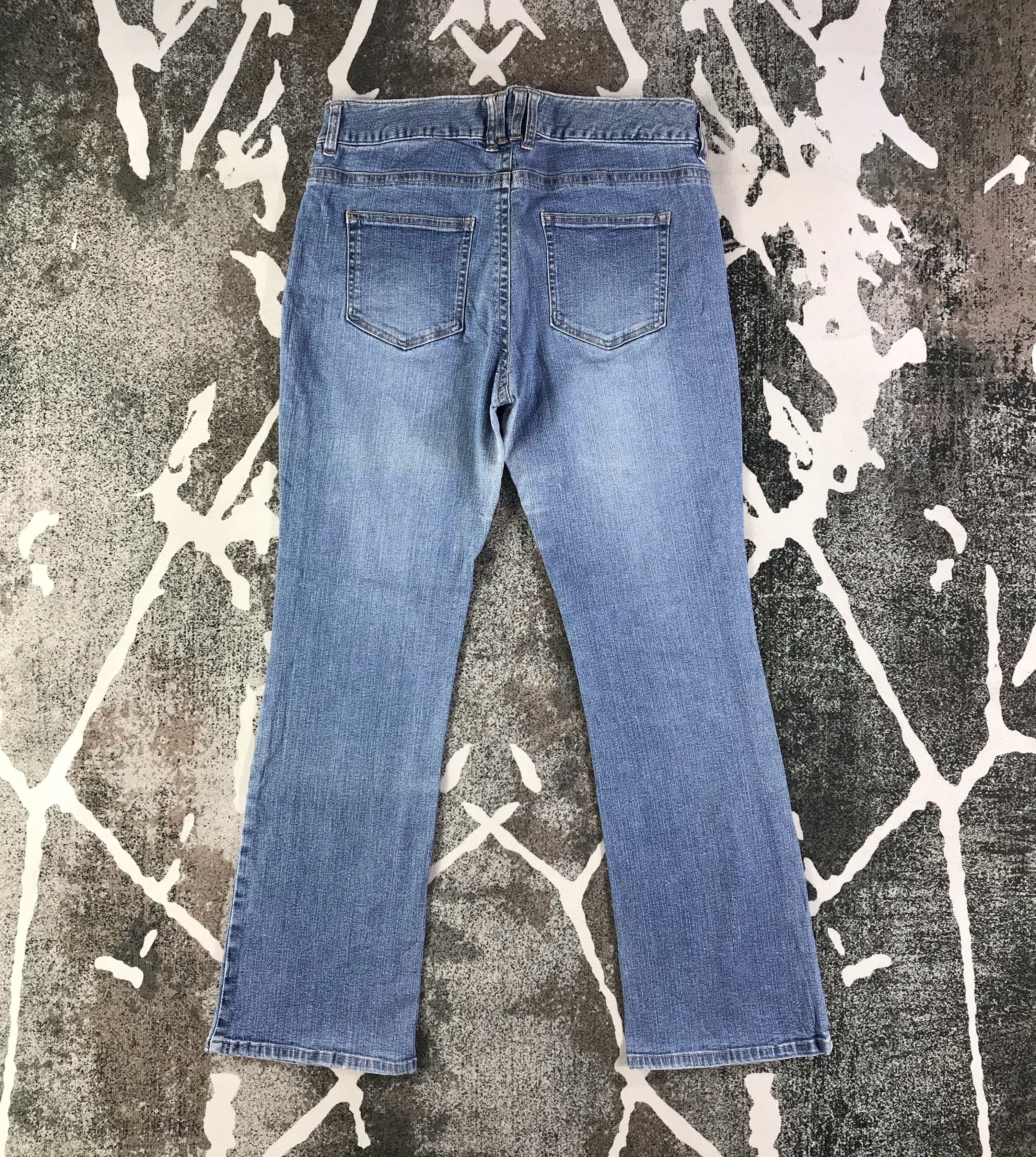 Japanese Brand Japanese Brand Bush Pants Jeans Flare Denim KJ1657 Size 33" - 2 Thumbnail