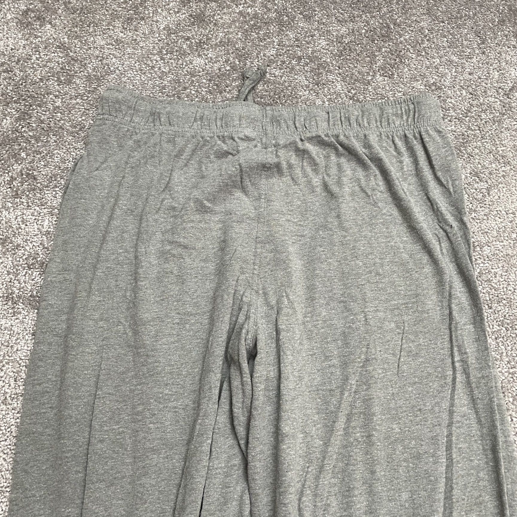 Fruit Of The Loom Fruit of the Loom Pants Men M Gray Lounge Straight Leg Elastic 32x29 Casual Activewear Size US 31 - 4 Thumbnail
