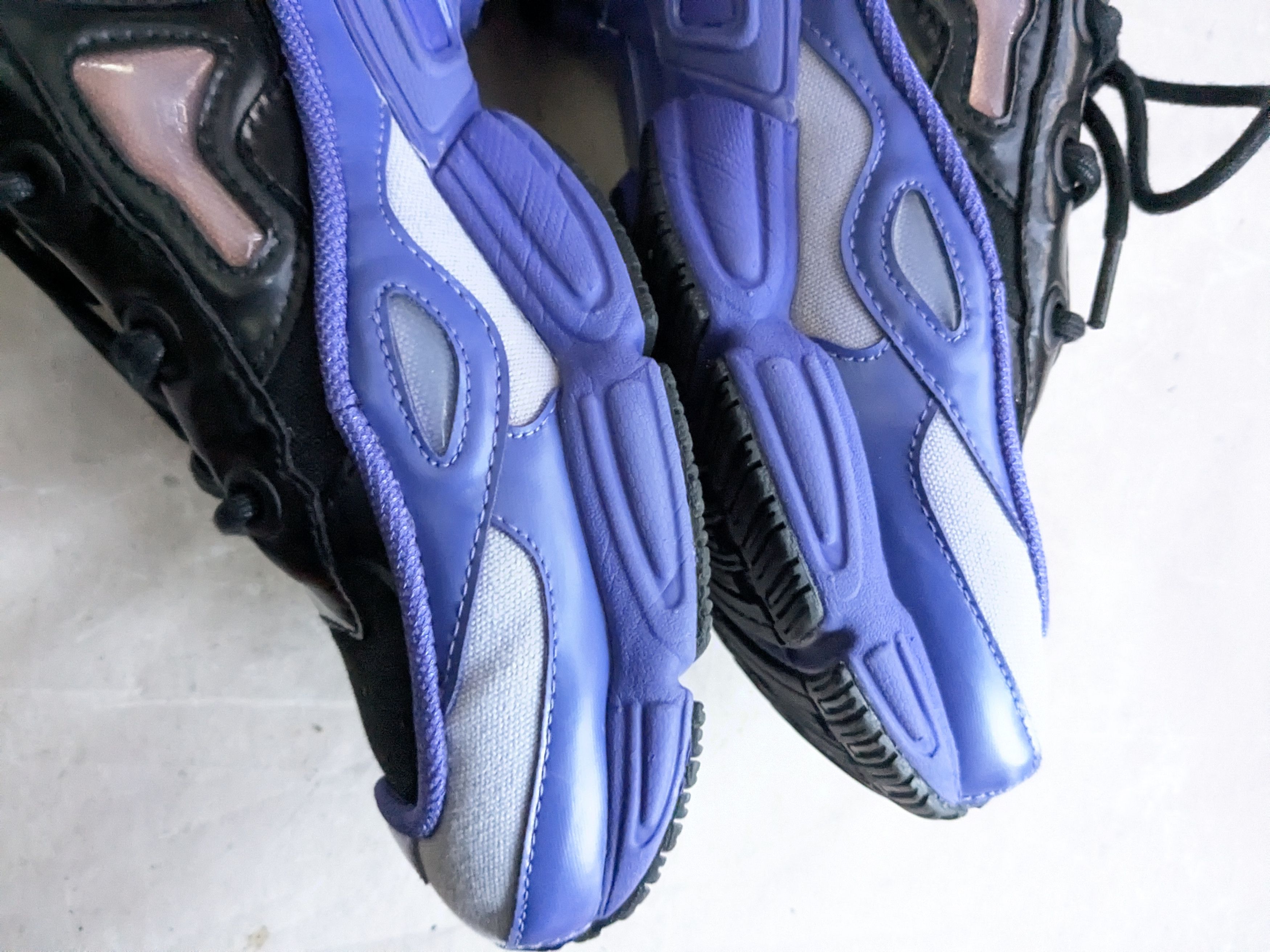 Adidas × Raf Simons Adidas Raf Simons Ozweego 3 Purple Black 11.5 B22539 Size US 11.5 / EU 44-45 - 10 Thumbnail