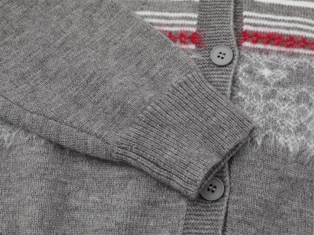 Vintage Men's Loose Casual Button Knit Striped Cardigan Sweater Size US M / EU 48-50 / 2 - 3 Thumbnail
