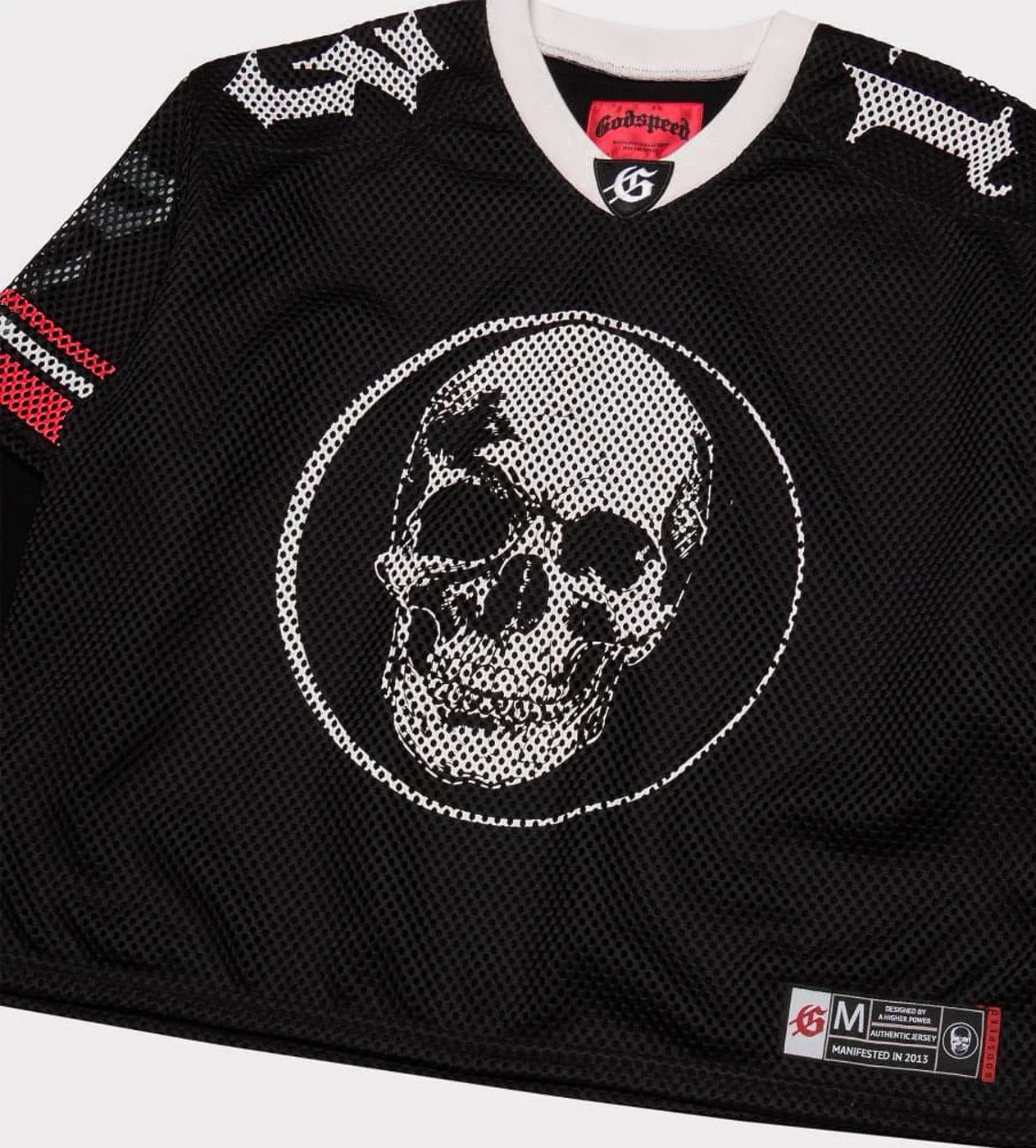 Godspeed Godspeed 'Boom' TD Layered Black & Red Jersey Size US L / EU 52-54 / 3 - 3 Thumbnail
