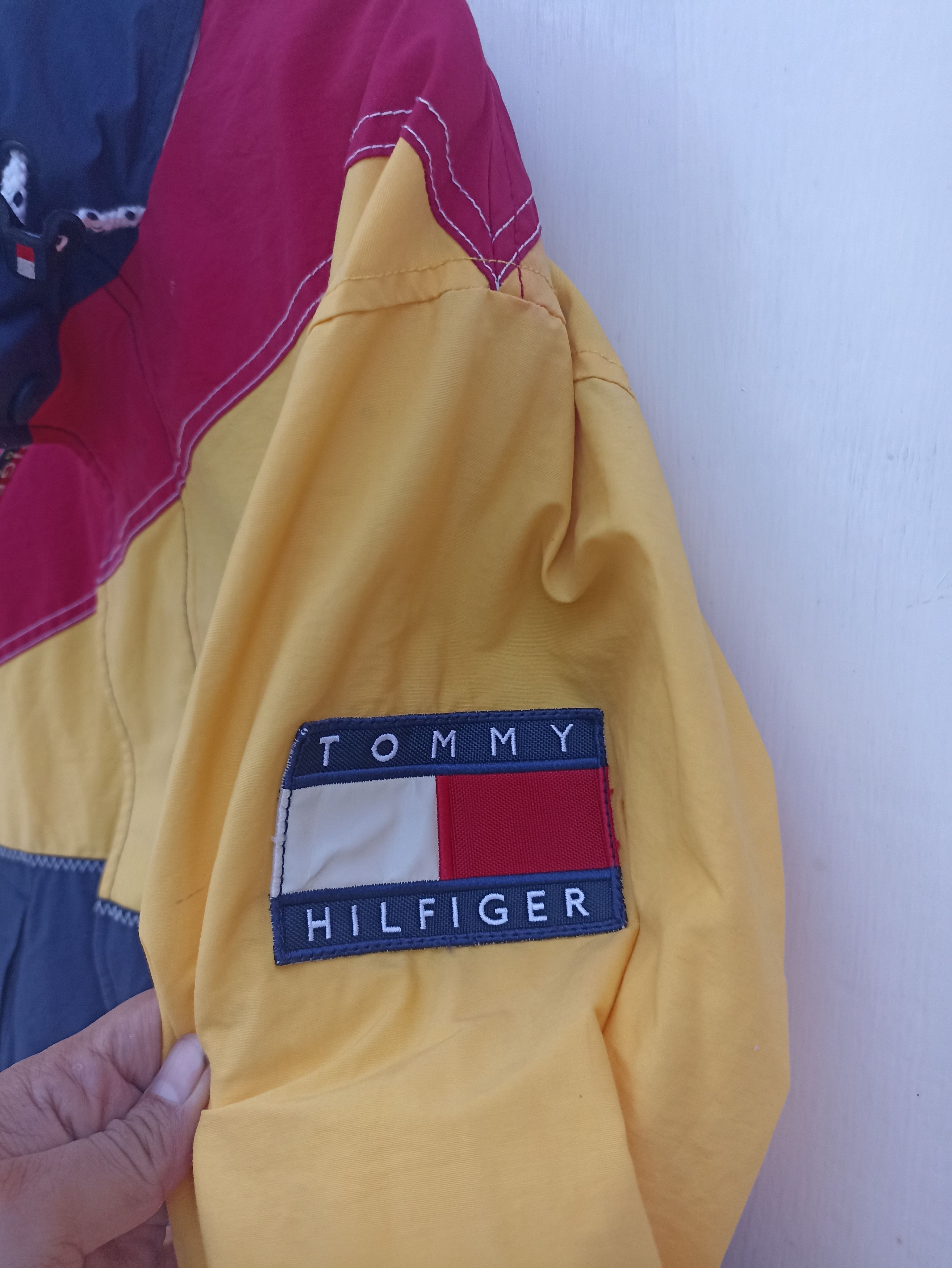Tommy Hilfiger Vtg 90s Vtg Tommy Hilfiger jacket sailing gear multicolor Size US M / EU 48-50 / 2 - 14 Thumbnail