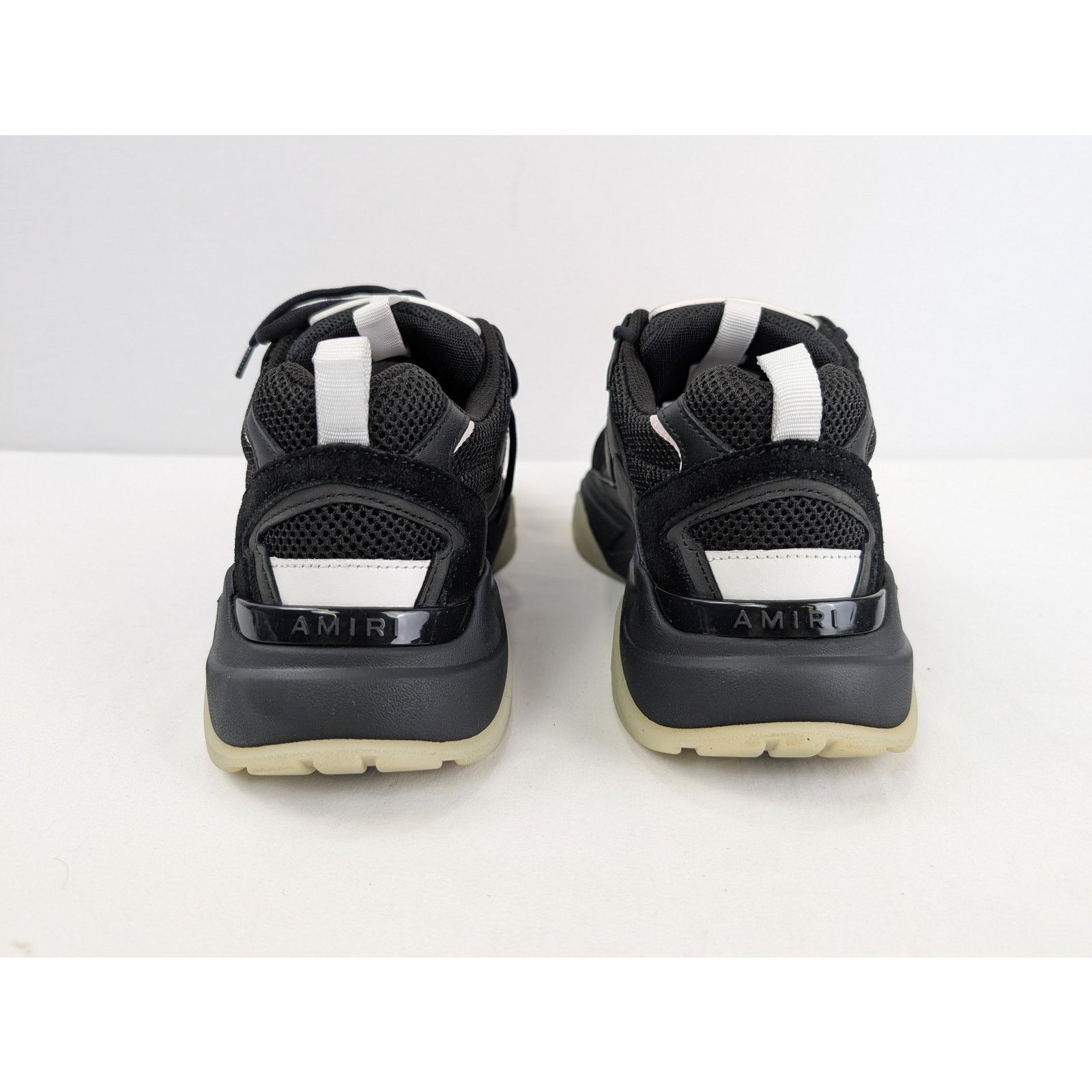 Amiri o1rshd1 Bone Runner Sneakers in Black Size US 13 / EU 46 - 9 Thumbnail