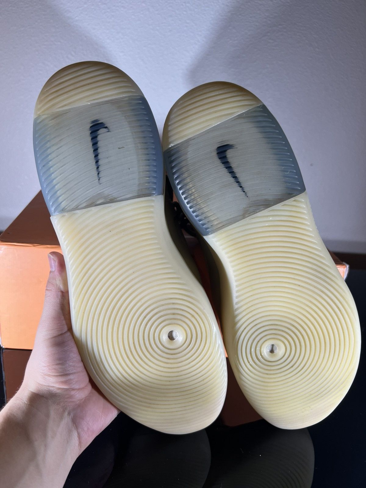 Fear of God × Nike Nike Air Fear of God 1 “Oatmeal” size 9.5 Size US 9.5 / EU 42-43 - 6 Thumbnail