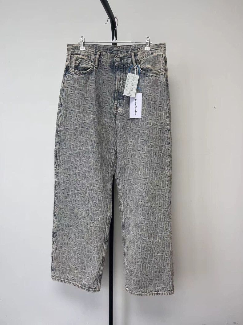 Acne Studios Acne Studios Heavily printed jeans Size US 38 / EU 54 - 1 Thumbnail