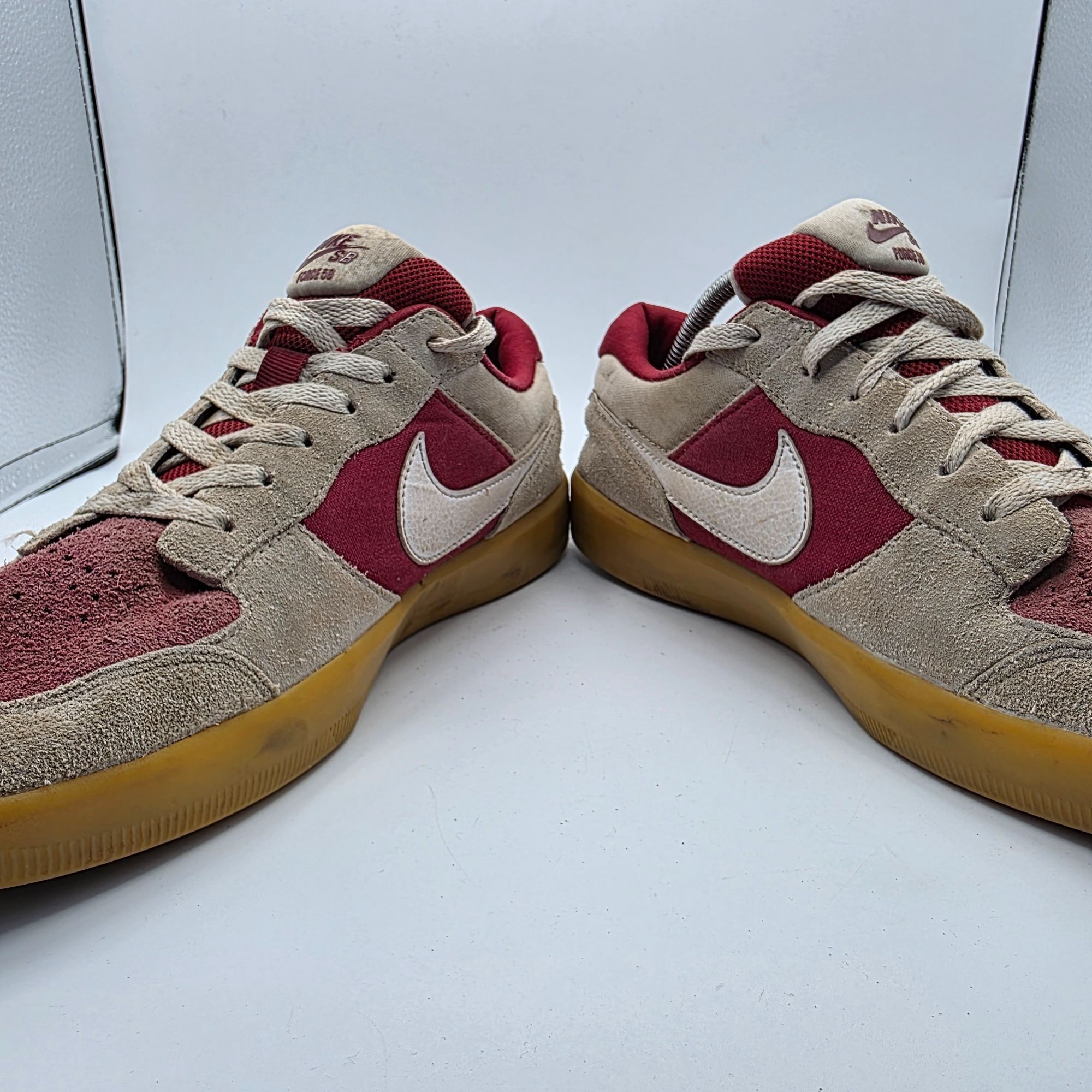 Nike Nike SB Force 58 Mens Size 10.5 Team Red Summit White Sneake Size US 10.5 / EU 43-44 - 3 Thumbnail