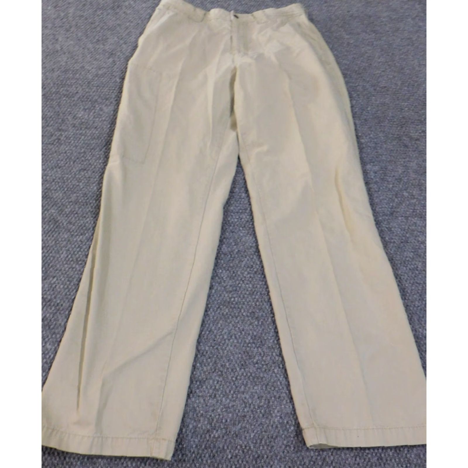 Vintage Columbia Pants Mens 32x32 Chino Straight Fit Casual Outdoor Beige Green 32 Inseam 32 Men Regular Vintage No Size US 32 / EU 48 - 2 Thumbnail