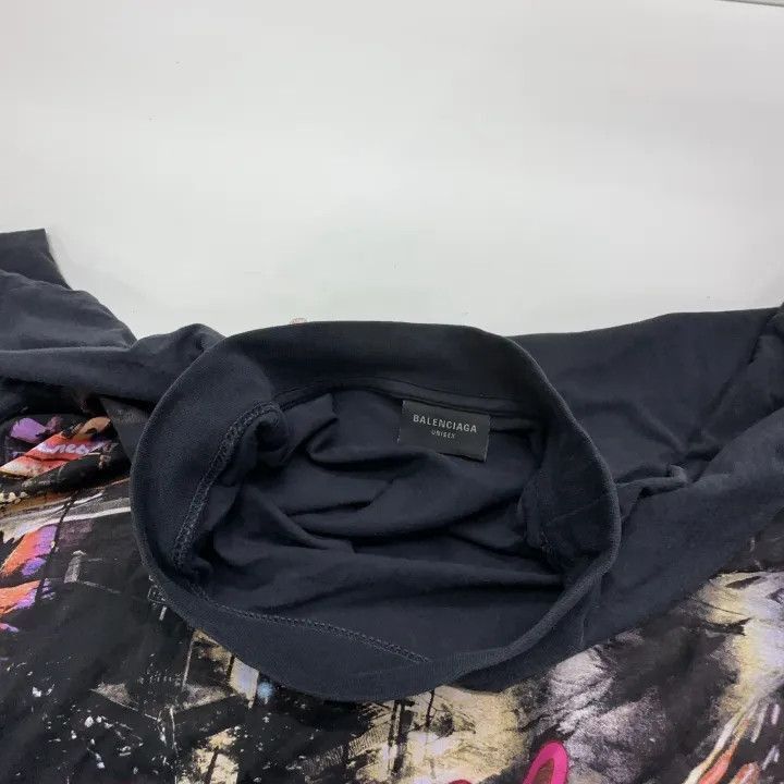 Balenciaga Balenciaga Balenciaga Logo Print Short Sleeve Tshirt -2507 Size US M / EU 48-50 / 2 - 7 Thumbnail