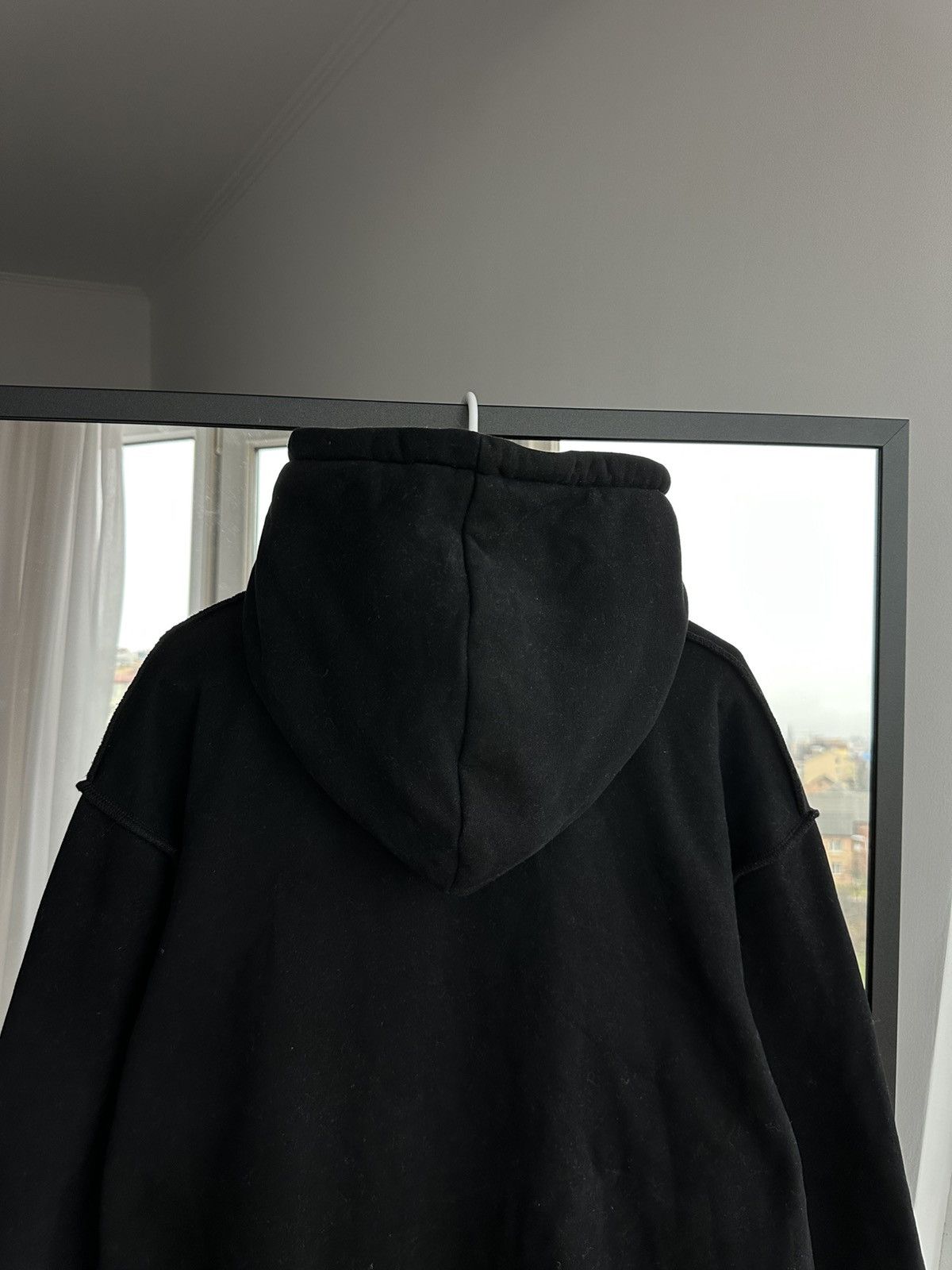 Vintage Saint Giovanni De La Mode “Aliens Ahead” Graphic Mens Hoodie Size US L / EU 52-54 / 3 - 7 Thumbnail