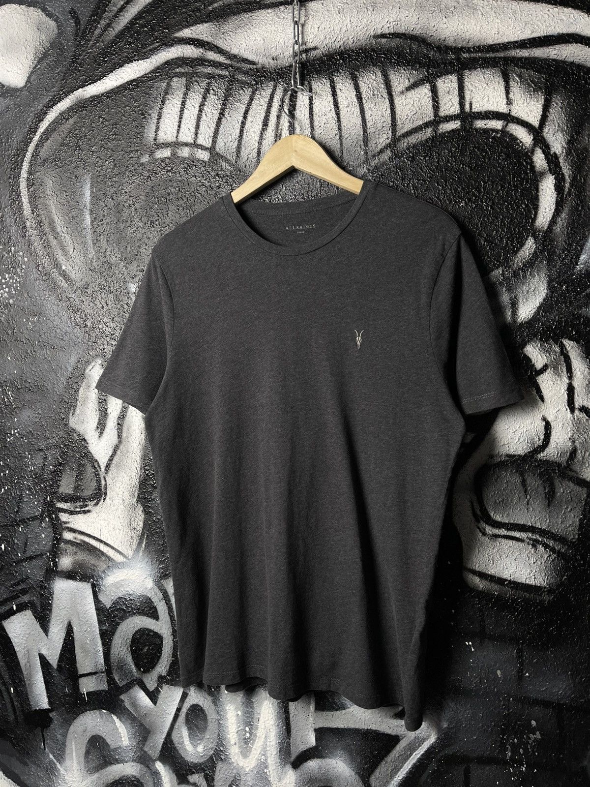 Allsaints Allsaints Brace Tonic Crew Grey T-Shirt Men’s Size L Size US L / EU 52-54 / 3 - 1 Thumbnail