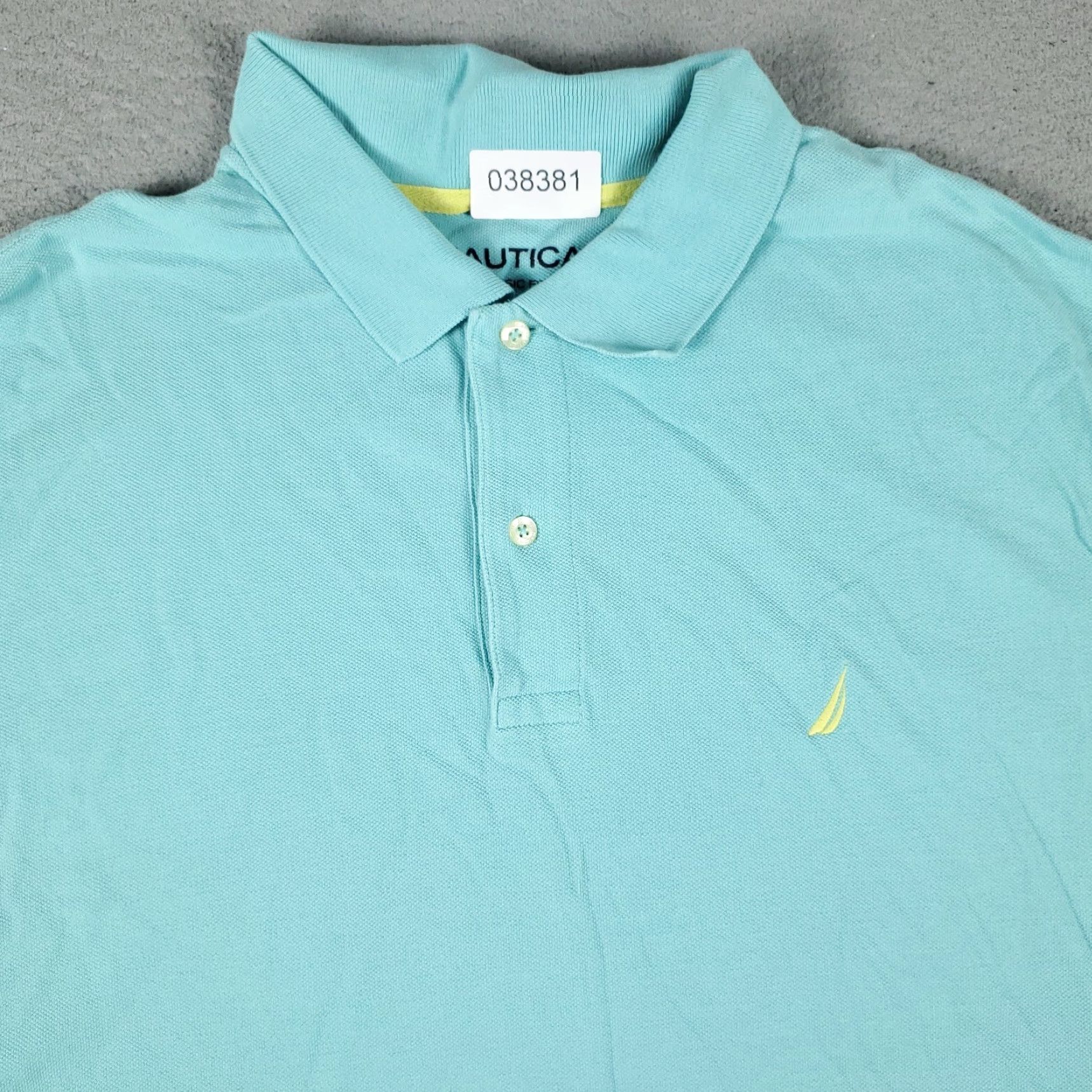 Nautica Nautica Polo Shirt Mens XL Blue Casual Short Sleeve Regular Fit Size US XL / EU 56 / 4 - 2 Thumbnail