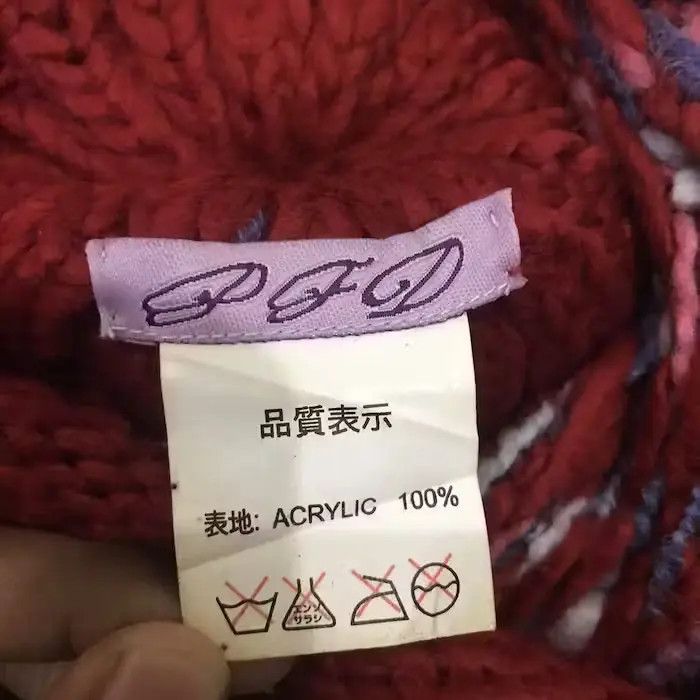 Japanese Brand × Kapital × Vintage P.F.D Knit Beanie Hat Size ONE SIZE - 5 Thumbnail