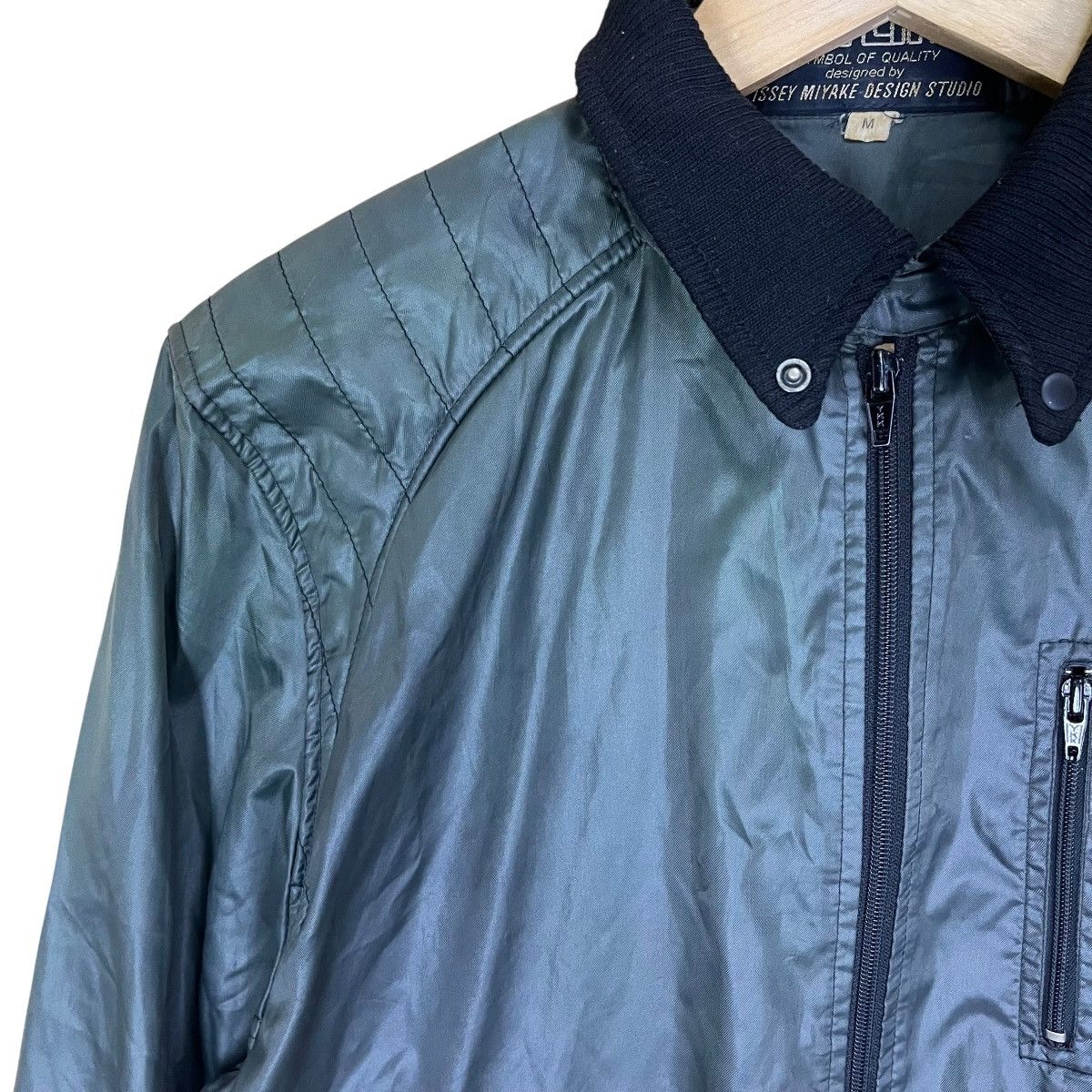 Issey Miyake Vintage 80s Issey Skyline Bomber Jacket Issey Miyake Bomber Size US M / EU 48-50 / 2 - 11 Thumbnail