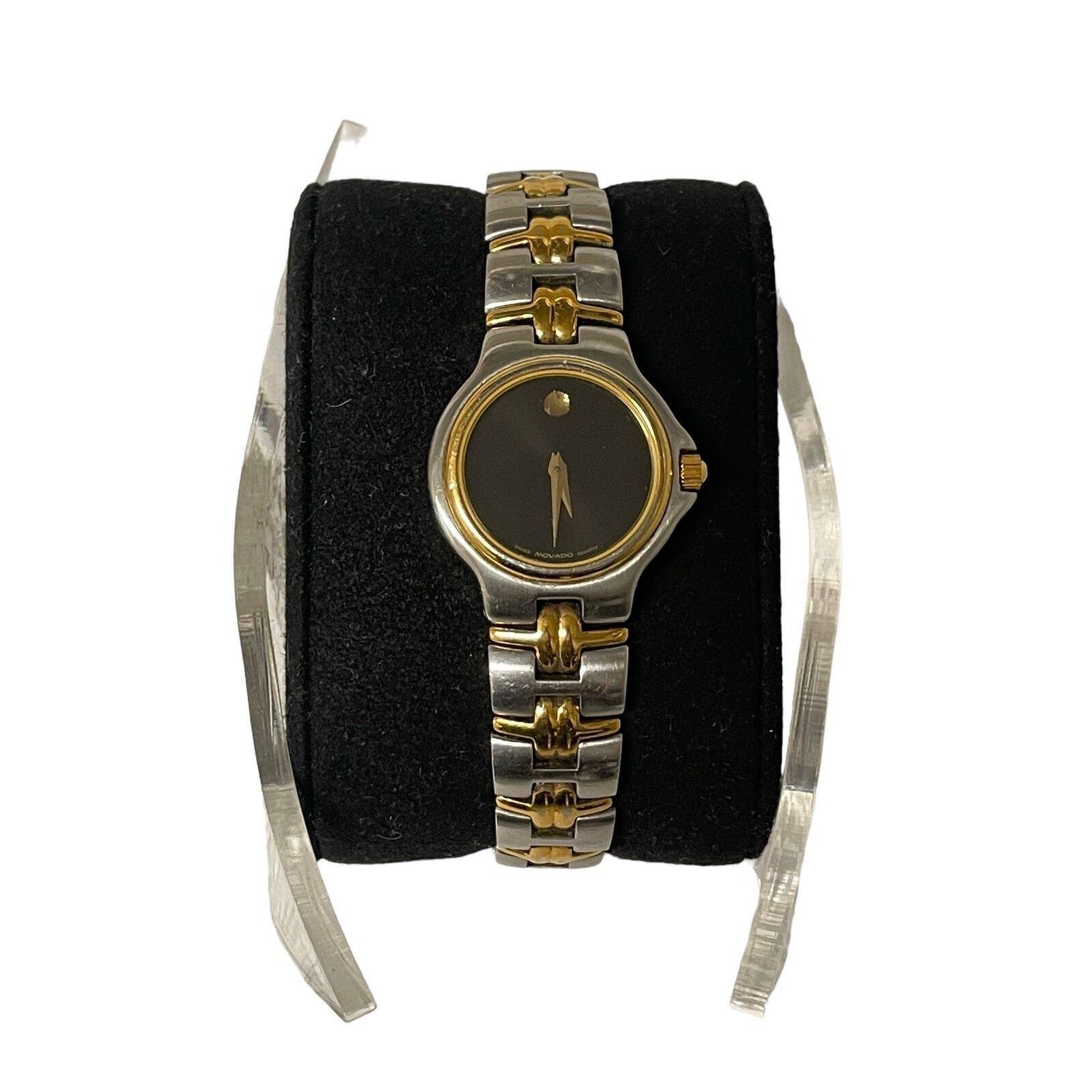 MOVADO Ladies 2-TONE STAINLESS STEEL SWISS QUARTZ WATCH