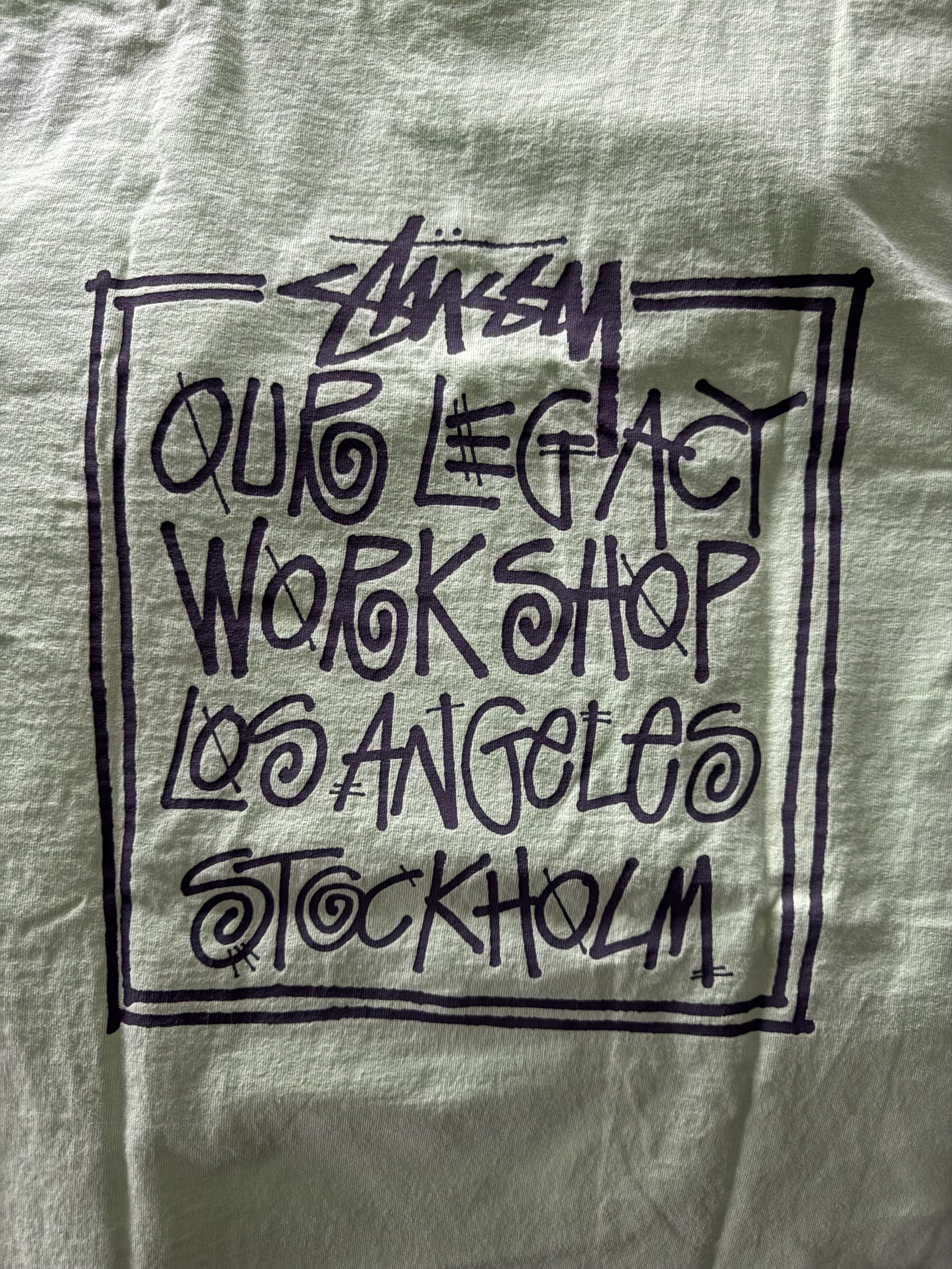 Our Legacy × Stussy Stussy x Our Legacy Workshop Tee Size US L / EU 52-54 / 3 - 6 Thumbnail