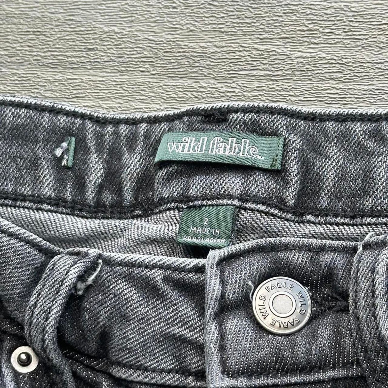 Other High waisted black wild fable jeans Size 26" / US 2 / IT 38 - 2 Thumbnail