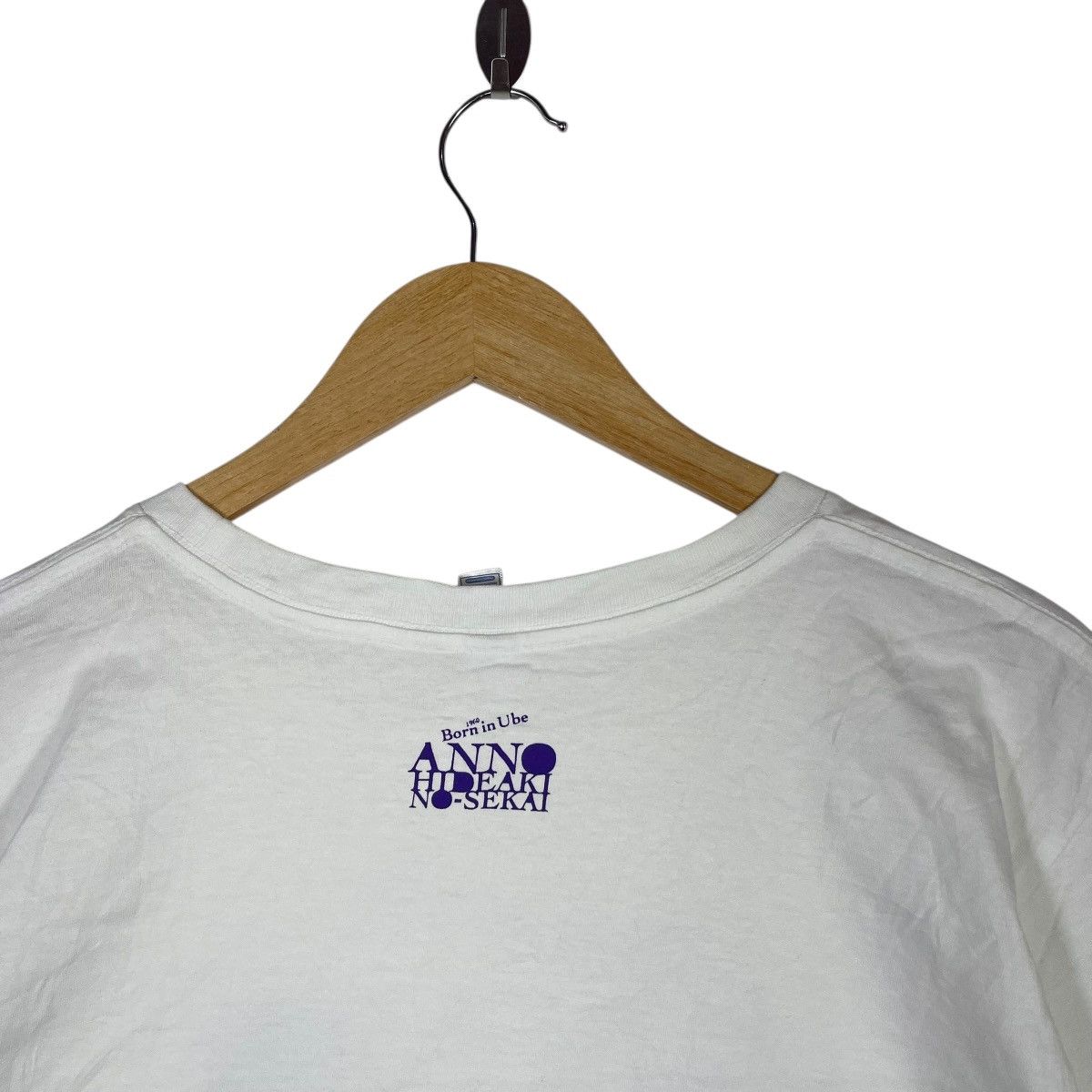 Japanese Brand Evangelion “Anno Hideaki no Sekai” Graphic T-Shirt Japanese Size US L / EU 52-54 / 3 - 9 Thumbnail