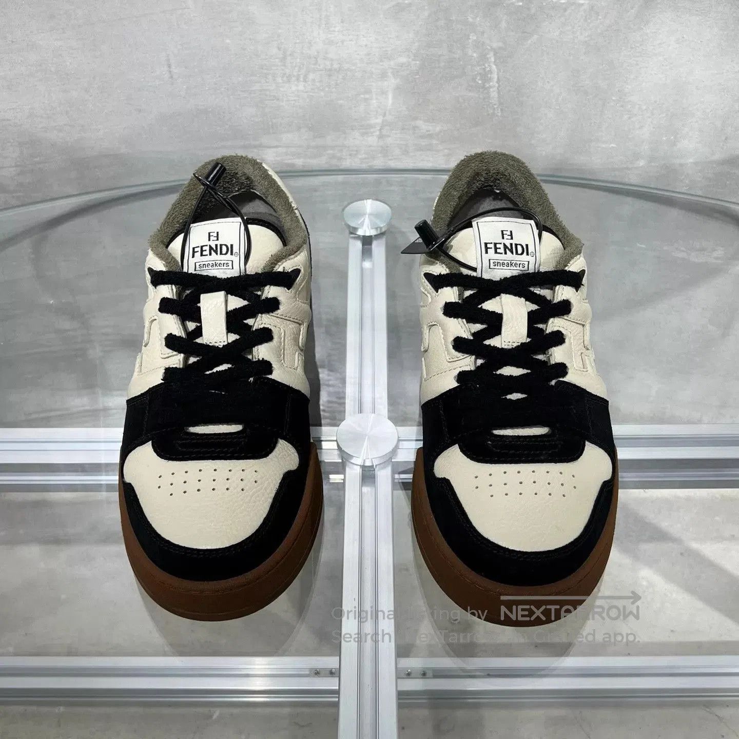 Fendi Multi Color Low Top Sneakers Size 11. Size US 11 / EU 44 - 1 Thumbnail