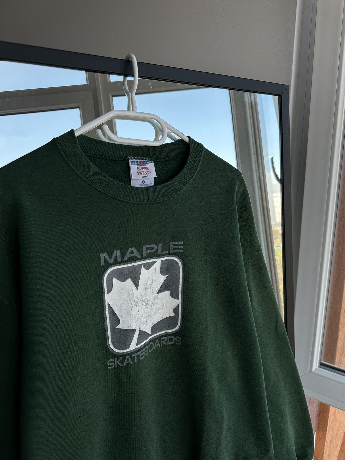 Sex Skateboards Vintage Maple Skateboard 90s SK8 Mens Sweatshirt Sz L Size US L / EU 52-54 / 3 - 4 Thumbnail