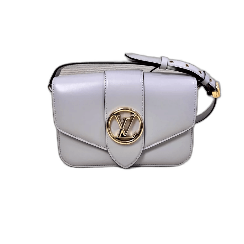 Louis Vuitton New LV Pont9 Gray Calfskin Shoulder Bag Size ONE SIZE - 1 Thumbnail