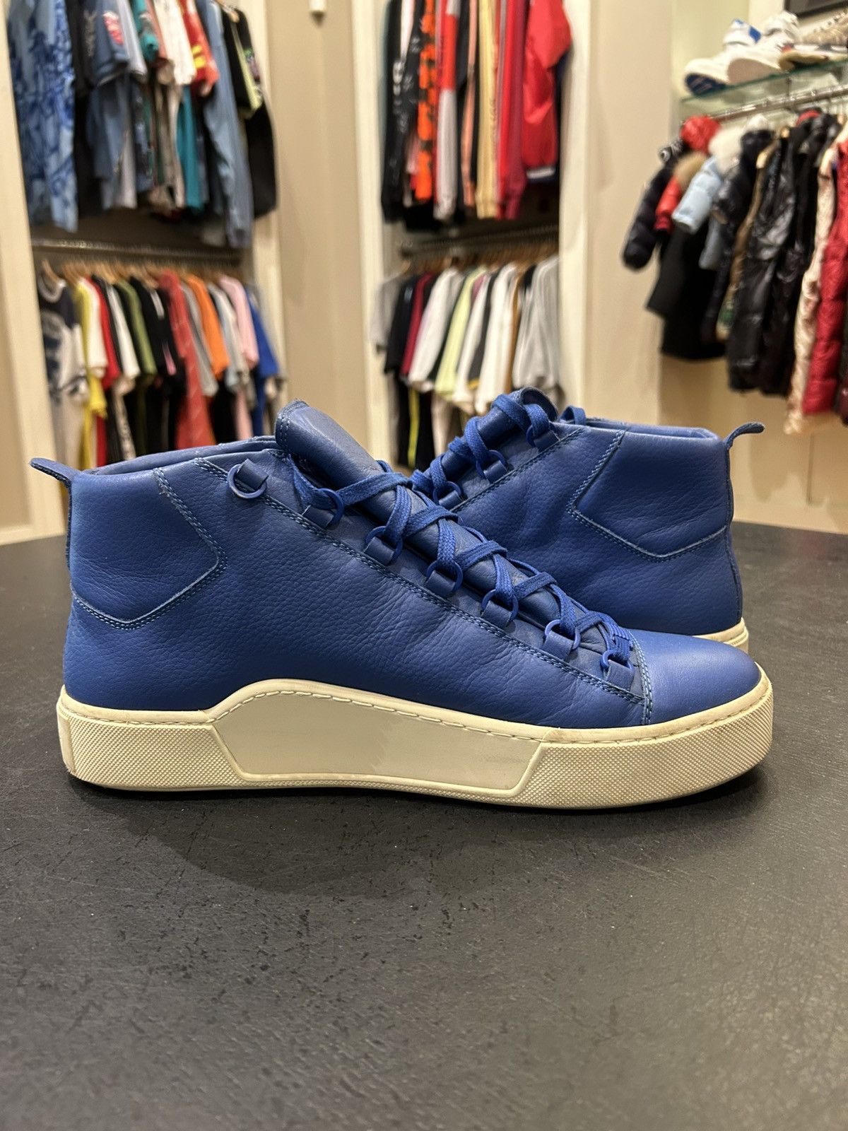 Balenciaga Balenciaga Arena Blue Size US 11 / EU 44 - 4 Thumbnail