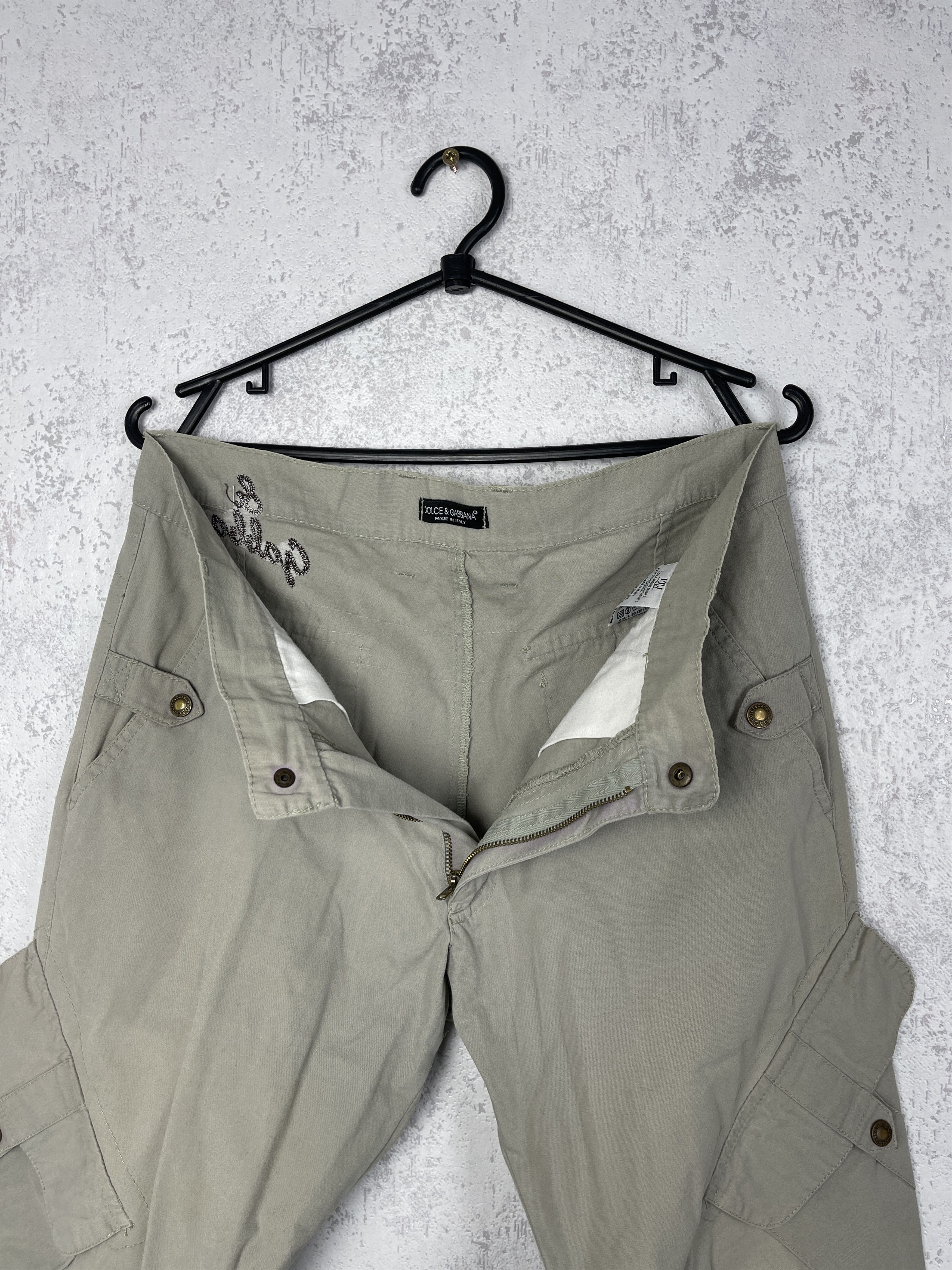 Dolce & Gabbana Dolce & Gabbana Vintage Cargo Pants Size 32" / US 10 / IT 46 - 4 Thumbnail