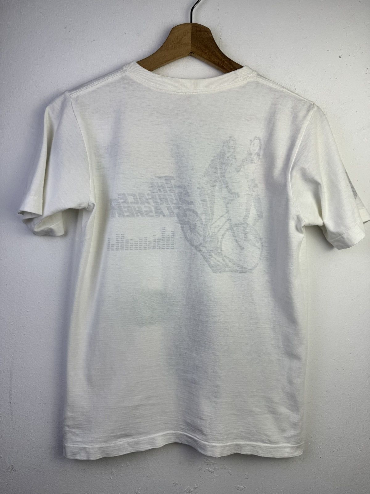 Japanese Brand RNA Slang "The Surface Slasher" reverse Print t-shirt. Size US S / EU 44-46 / 1 - 8 Thumbnail