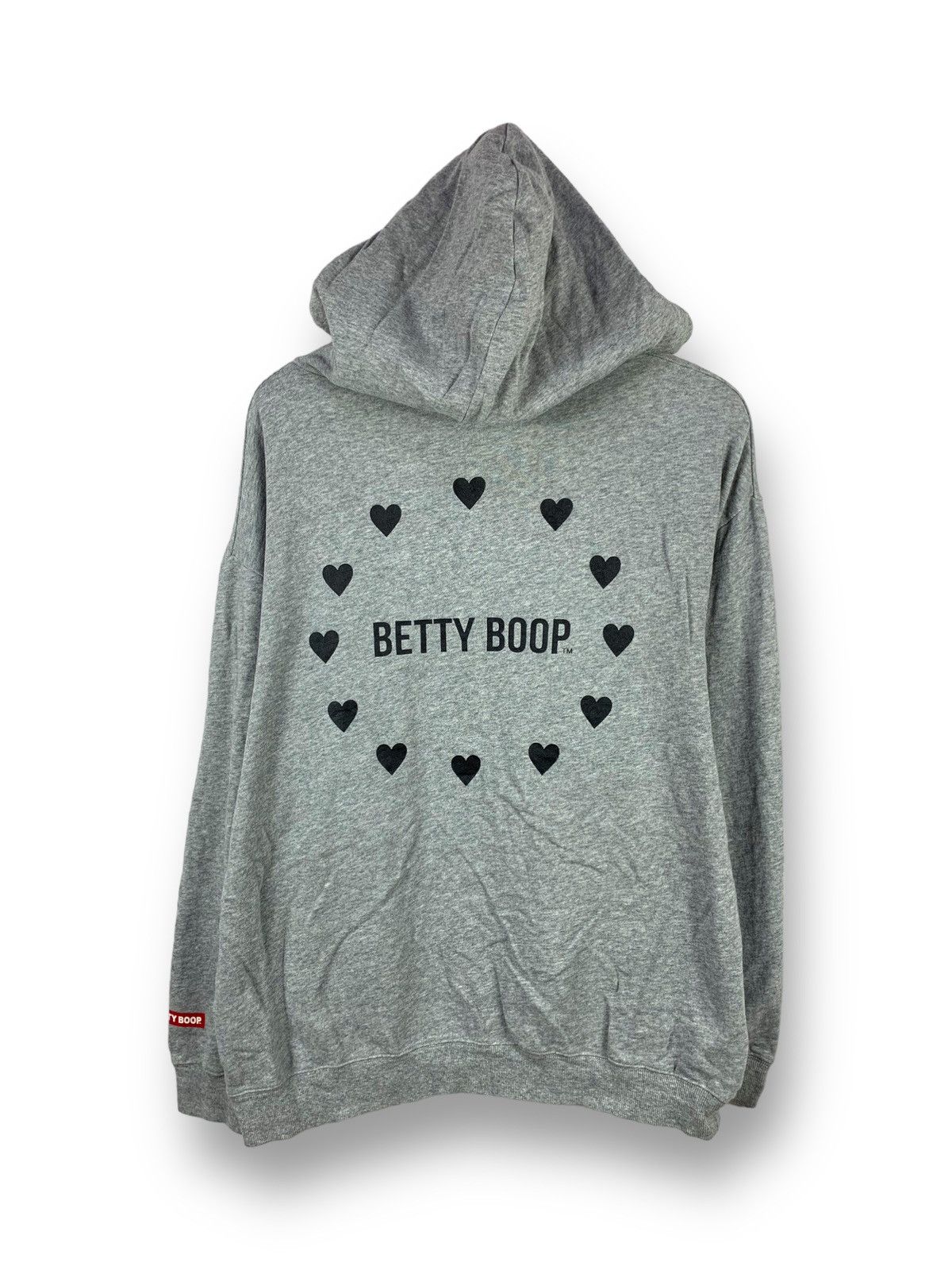 Anime × Japanese Brand Rare! Betty Boop x Denifits Pullover Sweater Hoodie Size US L / EU 52-54 / 3 - 2 Thumbnail
